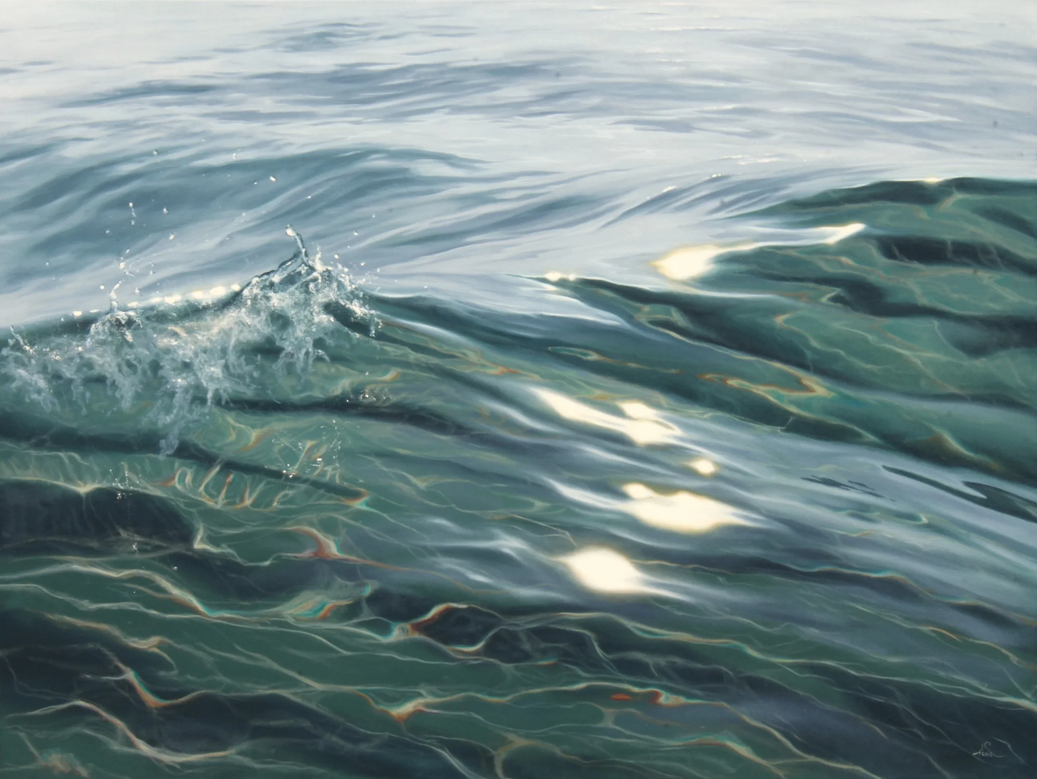 "I'm Alive", Oil on canvas, 36"x48"