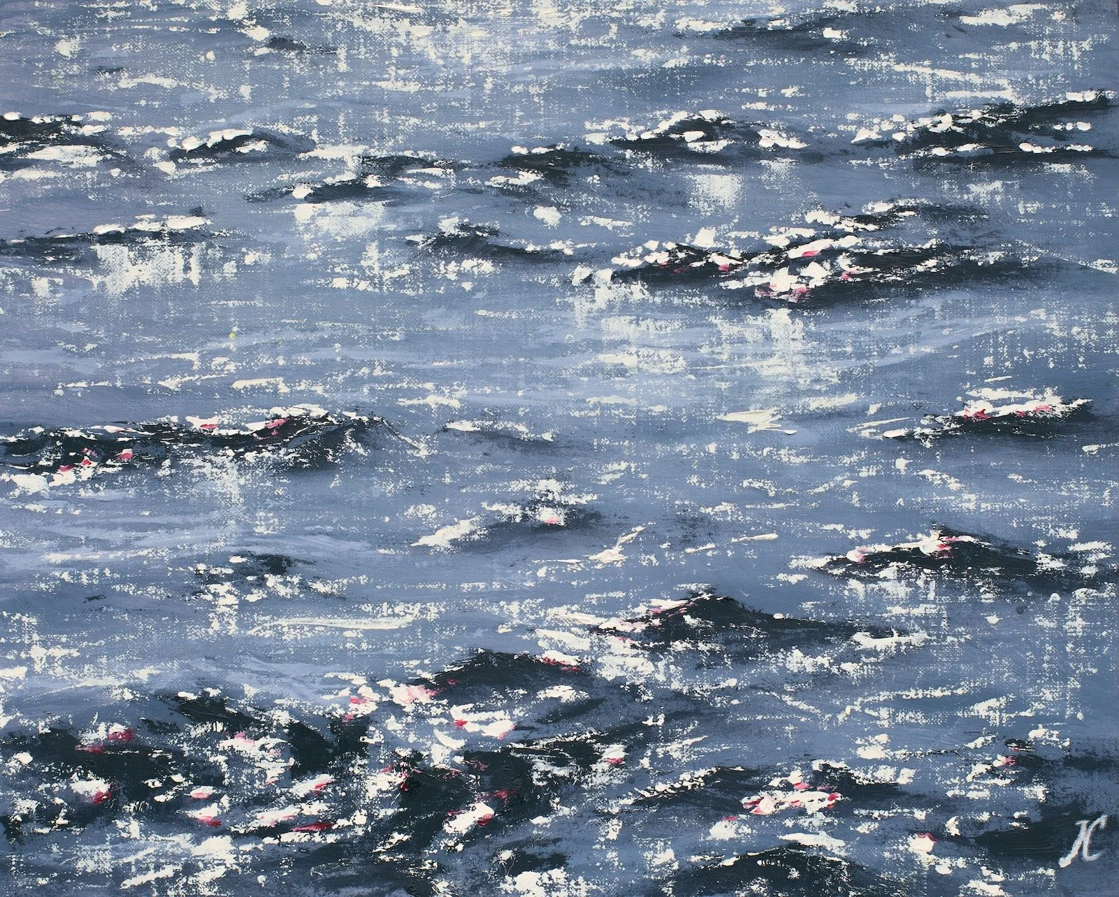 "Diamond study", oil on linen, 8"x10" (20 x 25 cm)