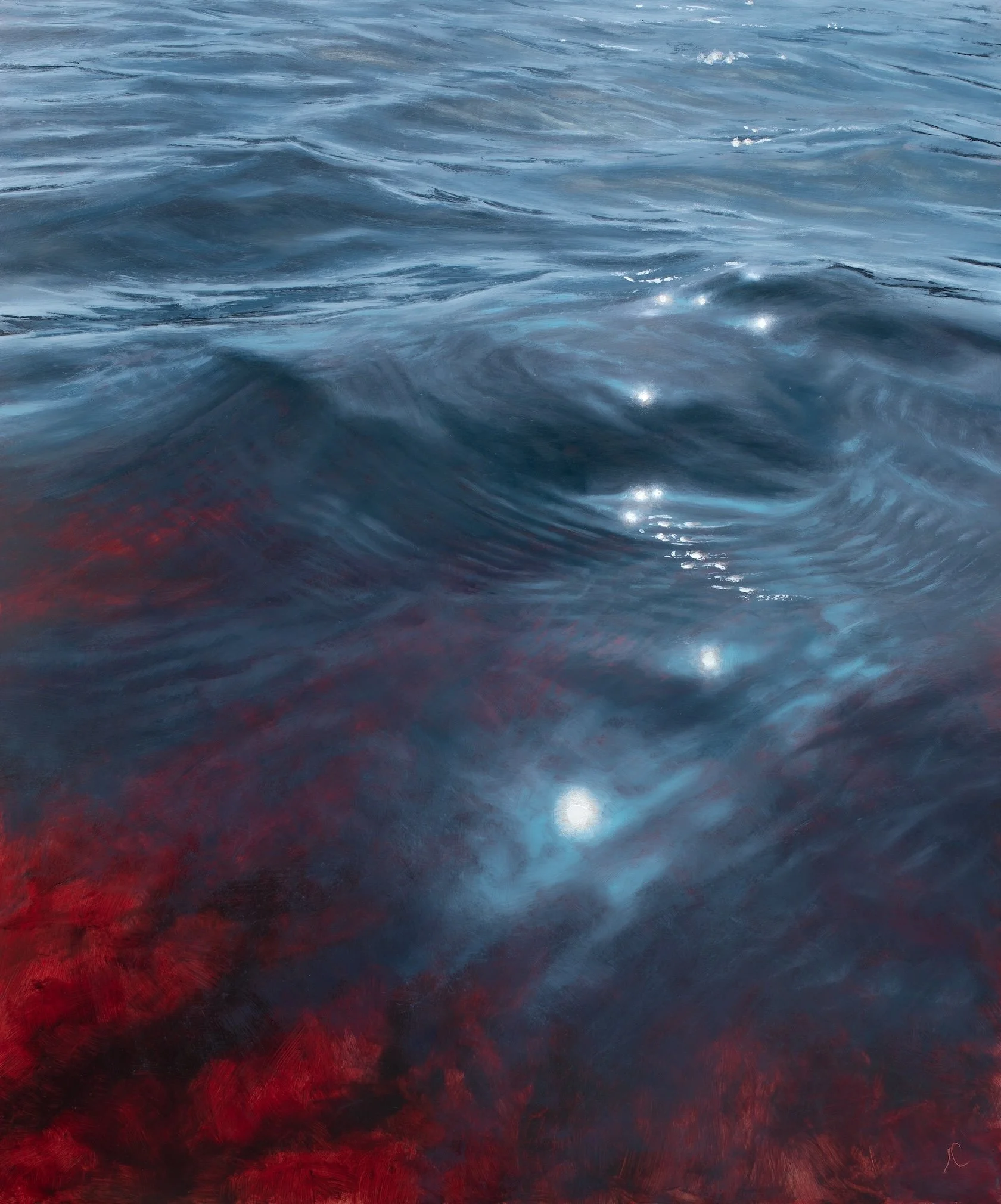 Garnet, Oil on copper, 24x20 by Irina Cumberland.jpg