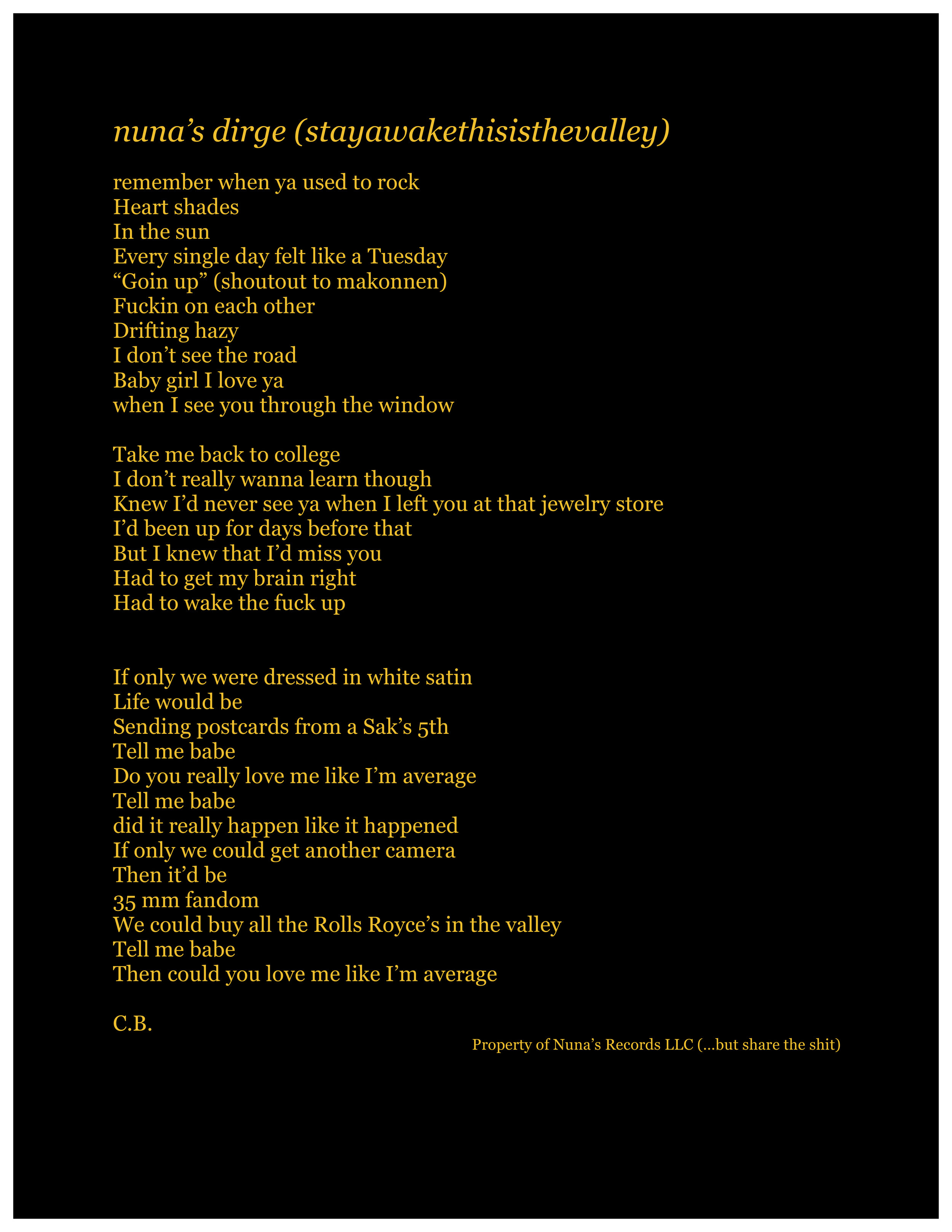 nuna’s dirge (stayawakethisisthevalley) lyric sheet.jpg