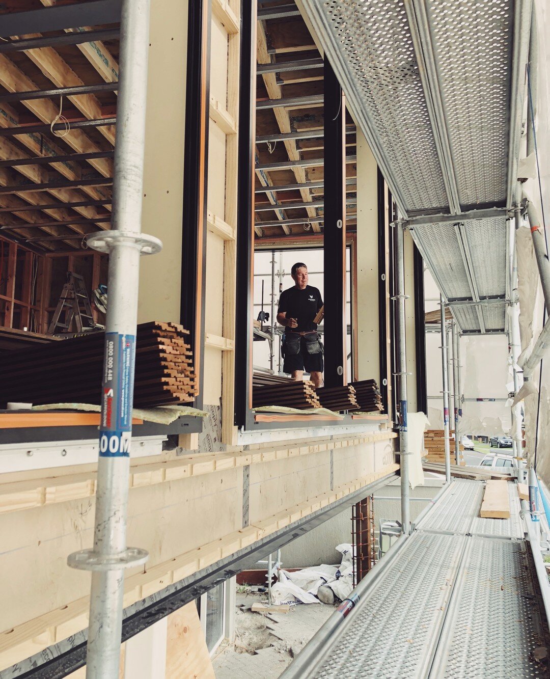 Joinery in, cavity battens installed - nearly ready to install the vertical cedar cladding.⁠
⁠
#joinery #construction #renovation #mountmaunganui #tauranga #localbuilders