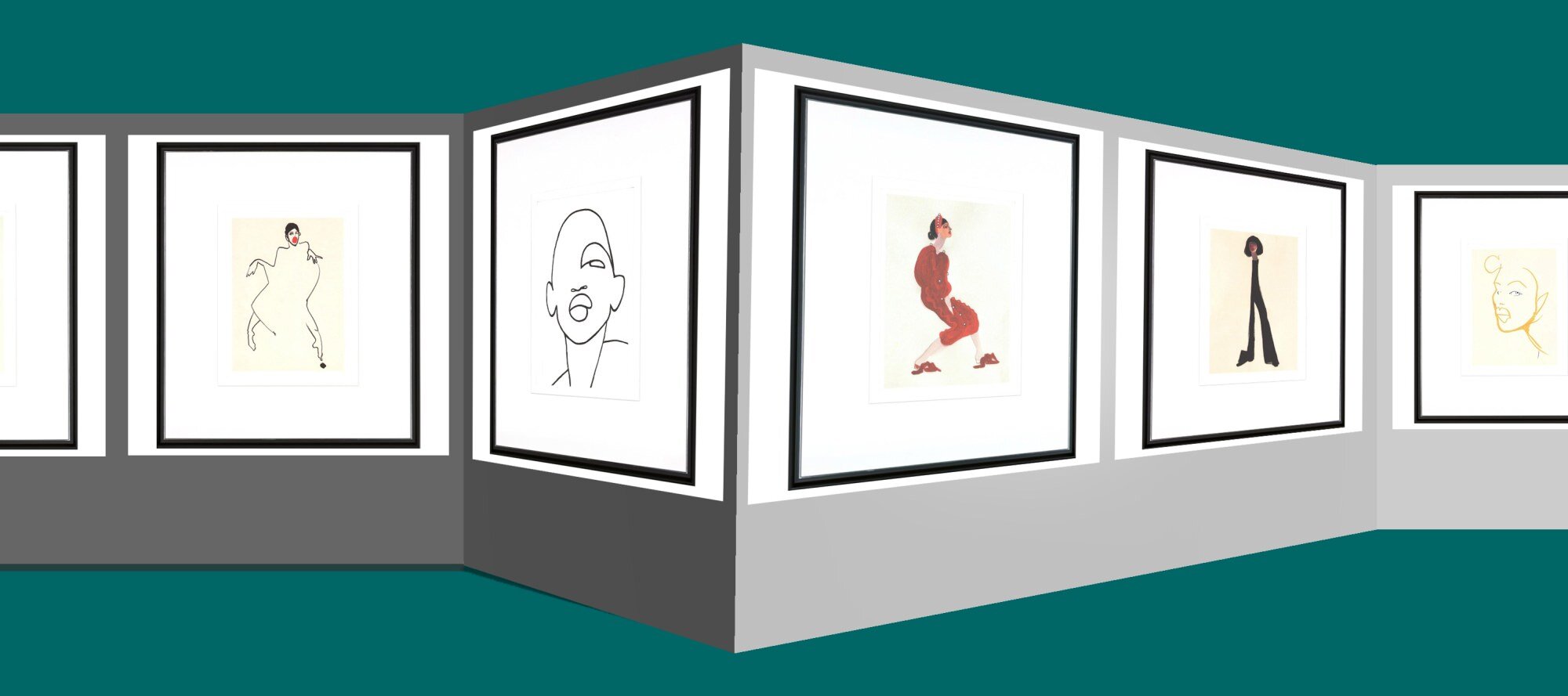 Zu Besuch in der Galerie HECKMANN