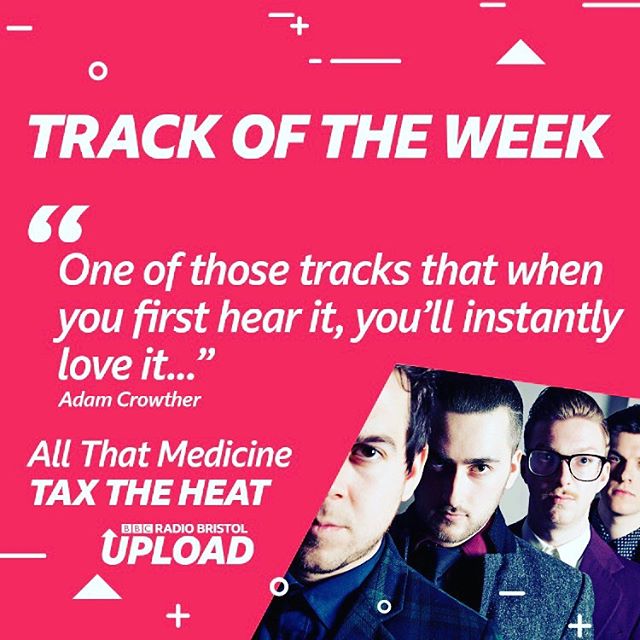 &lsquo;All That Medicine&rsquo; is track of the week on @bbcupload big shout out @adam_crowther for diggin&rsquo; our vibe. Being played everyday this week from 7pm on BBC Bristol.
&mdash;&mdash;&mdash;-
@bbcintrowest @bbcsounds @bbcradio2 @bbcradio1