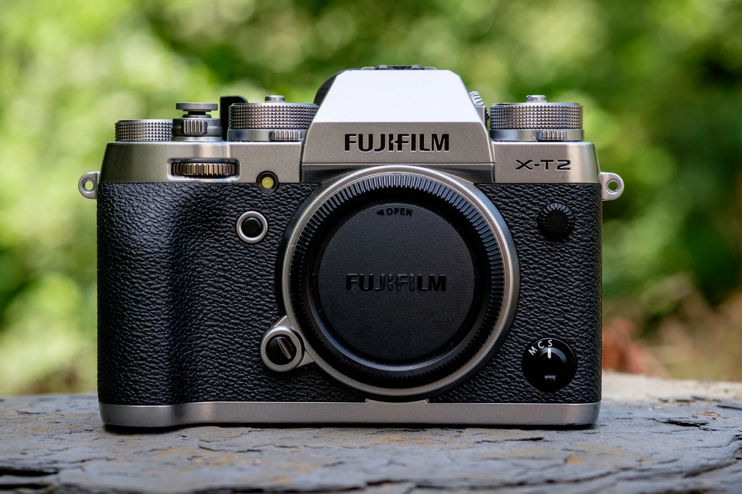 The Fujifilm X-T2. My workhorse and my favorite camera I've ever used.