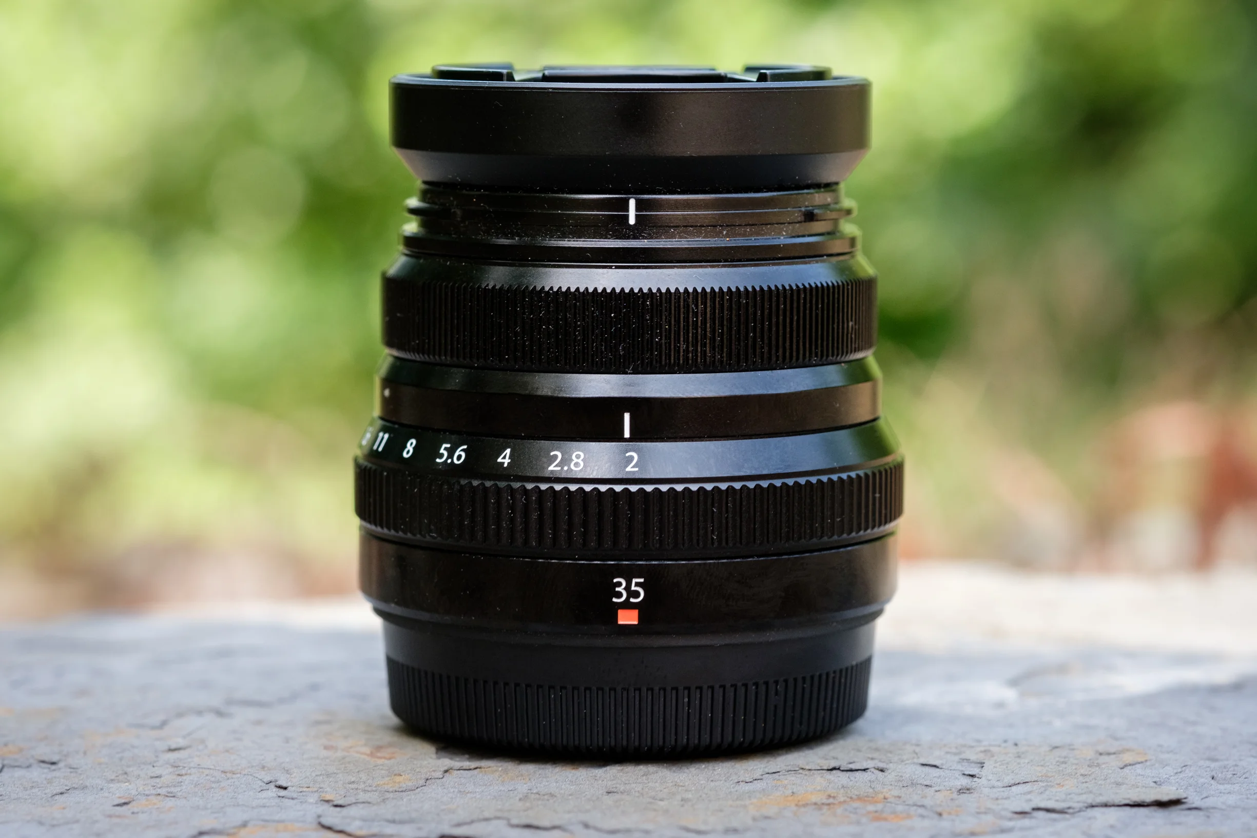 The Fuji 35mm f/2. This is such a tiny lens that packs a big punch. The image quality it produces is excellent.
