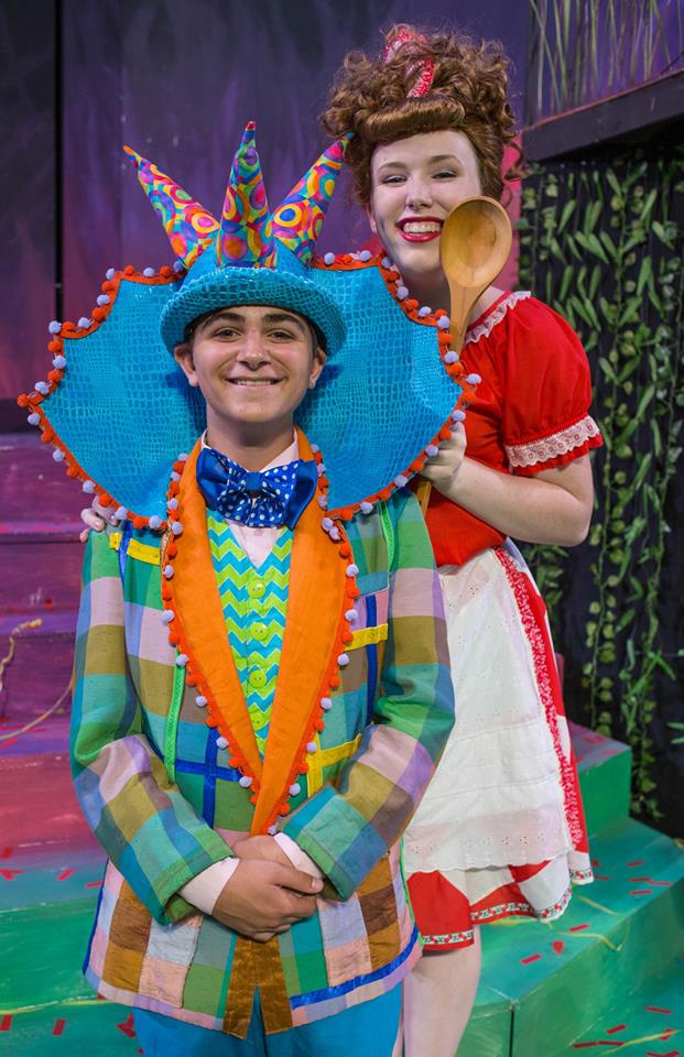 Dinosaur!! The Musical, I Love Lucy inspired wig for the Pasta Making Mama Dino!