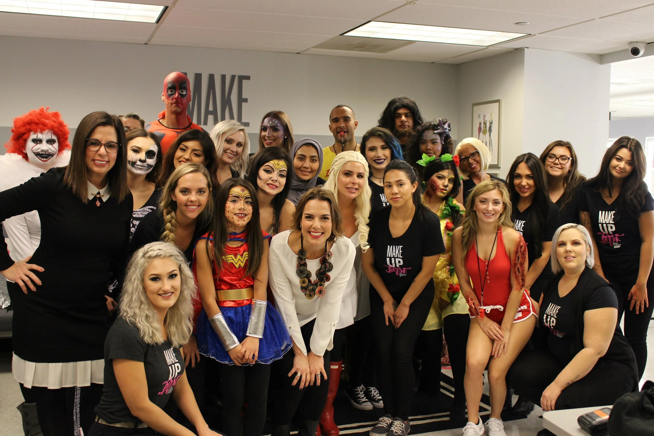 Make Up First WGN Around Town Halloween 1