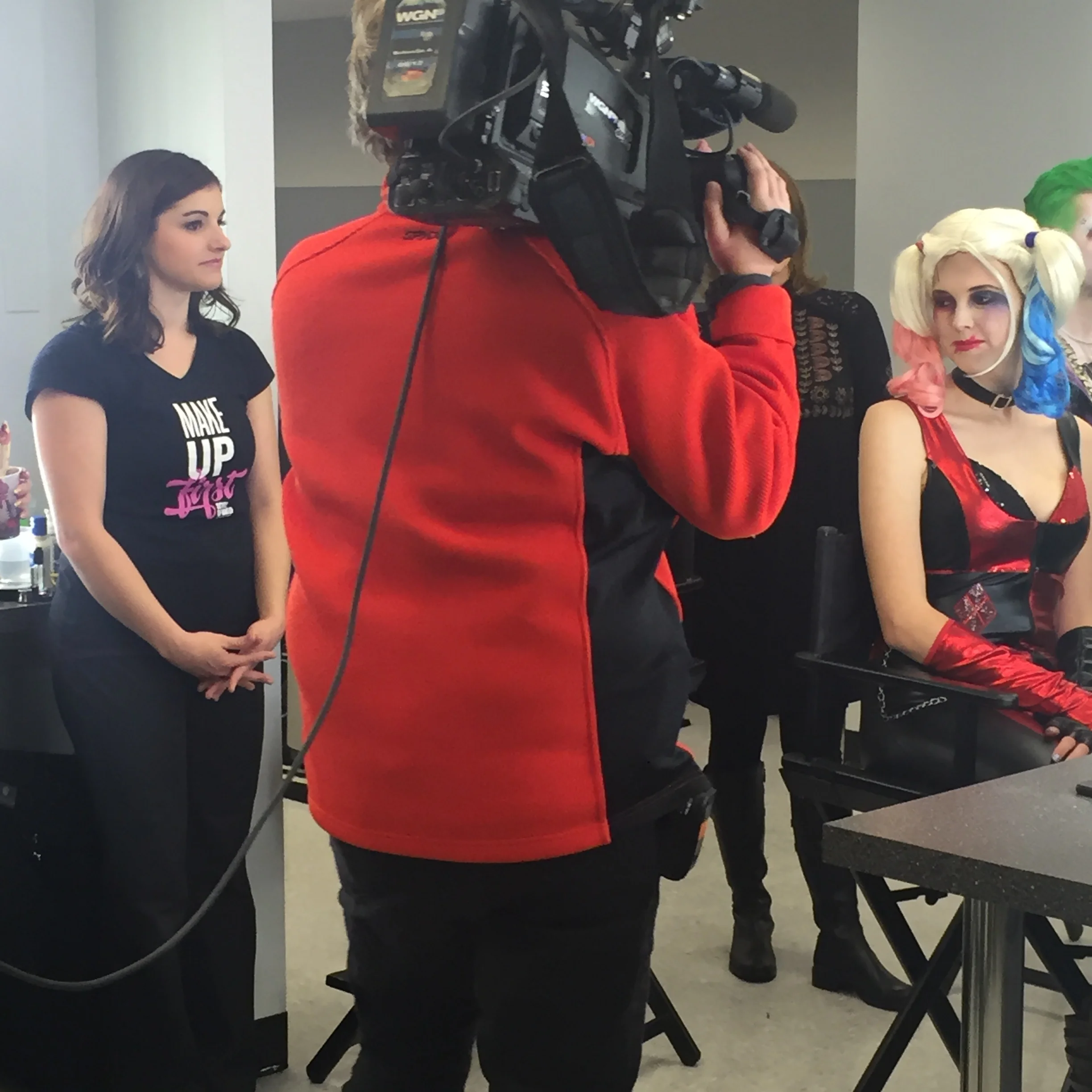 Make Up First WGN Around Town Halloween 6