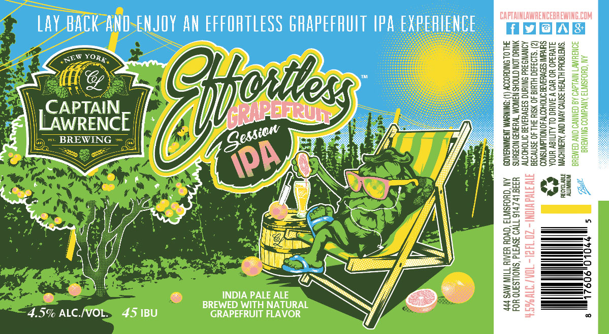 Captain Lawrence Effortless Grapefruit
