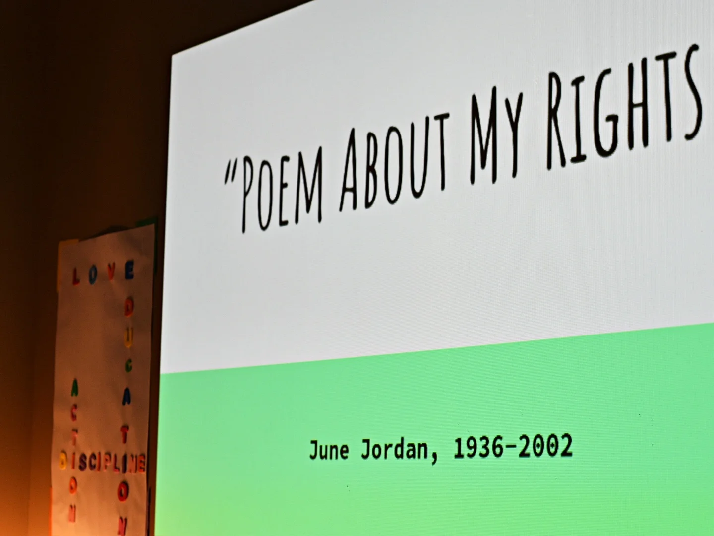 Update from “Black Women Poets in the U.S." by Jonathon Jacob Moore