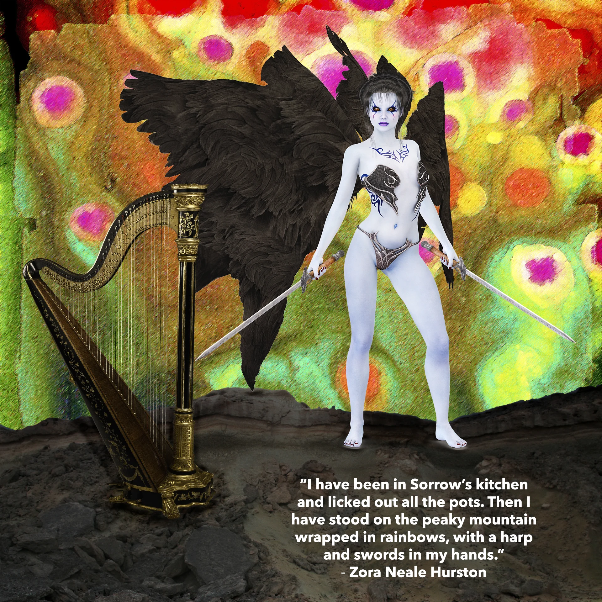 Swords and a Harp