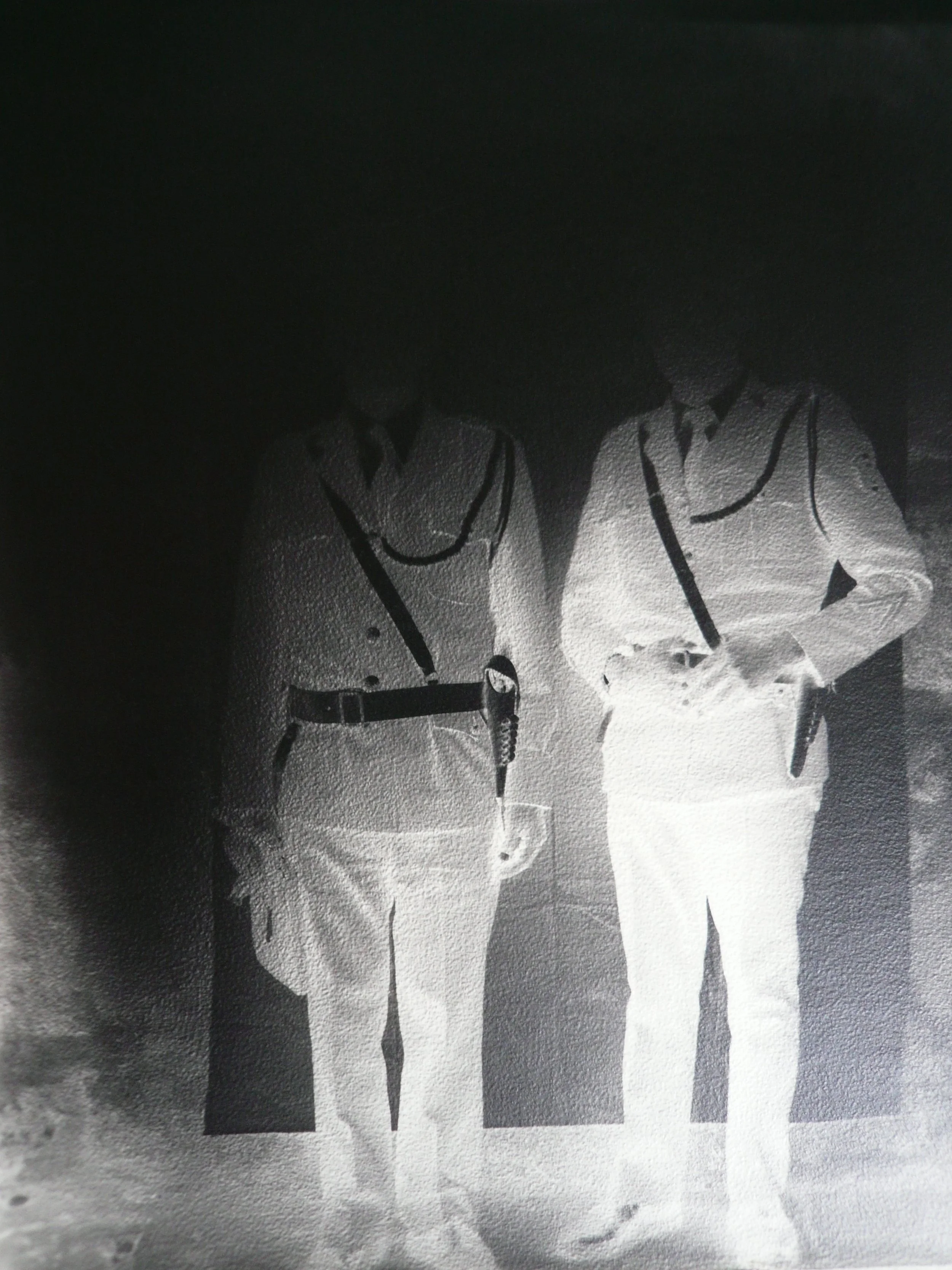 Under the Black Sun. Archival pigment print on cotton paper, mounted on aluminum. 80 x 60 in.