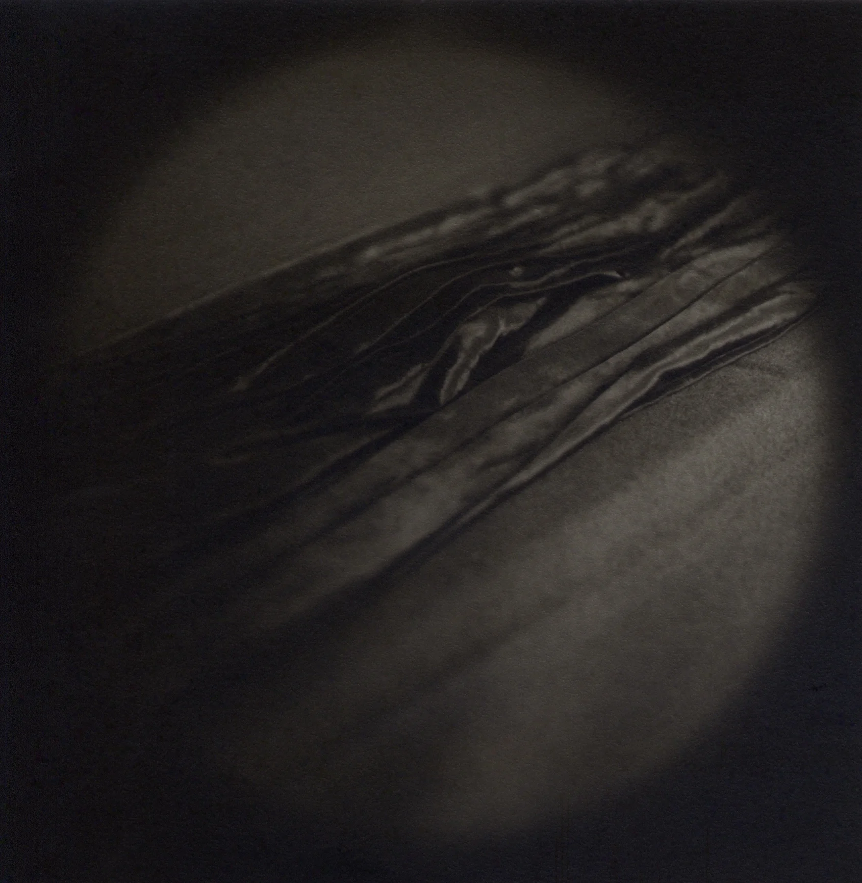The Lost Steps (Skirt worn by Marita Alpaca when she was thrown by her lover from the 8th floor of the Sheraton Hotel in Lima) Toned gelatin silver print. 16 x 16 in. 