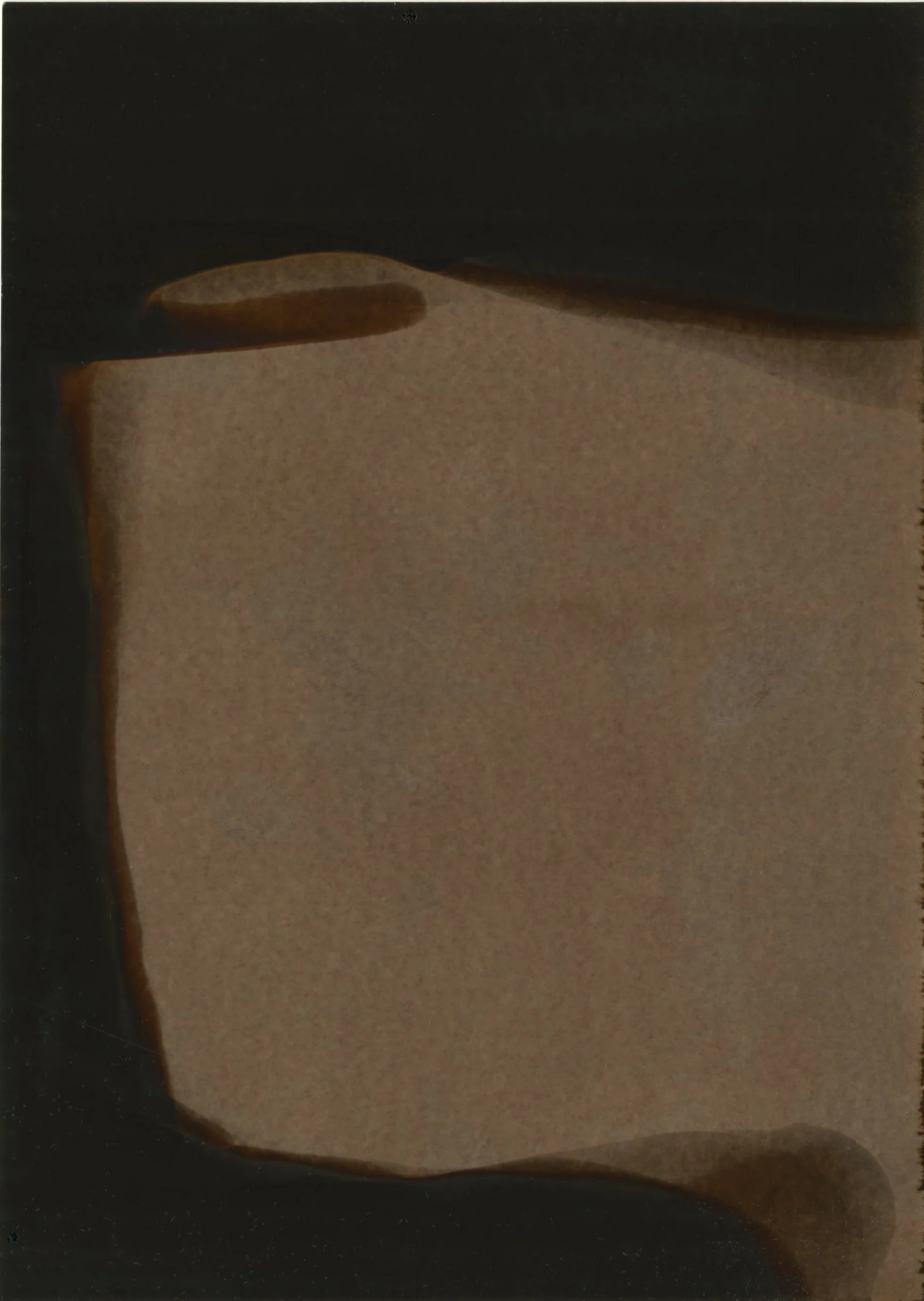   Afterthought #34, 2024 -2026   Interventions on photographic paper.   7 × 5 in. (17.8 × 12.7 cm.) 
