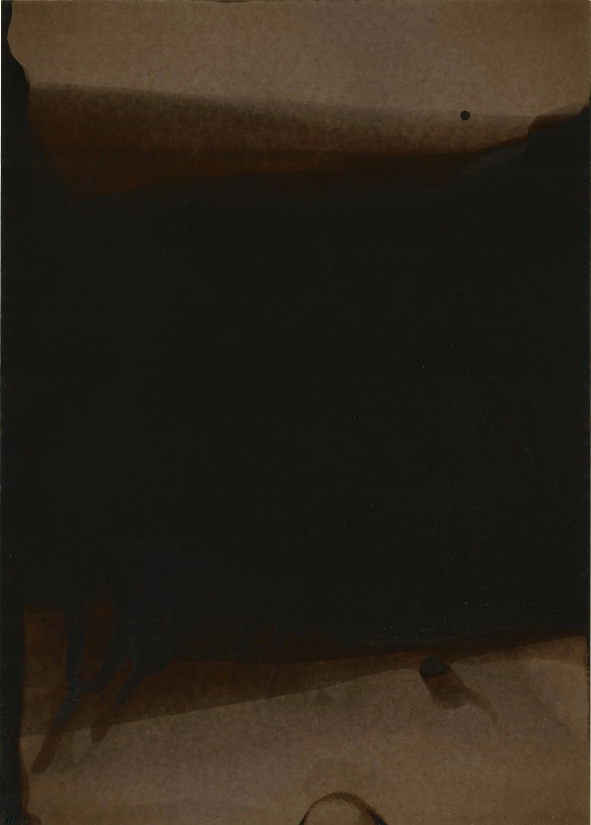  Afterthought #31, 2024 -2026   Interventions on photographic paper.   7 × 5 in. (17.8 × 12.7 cm.) 