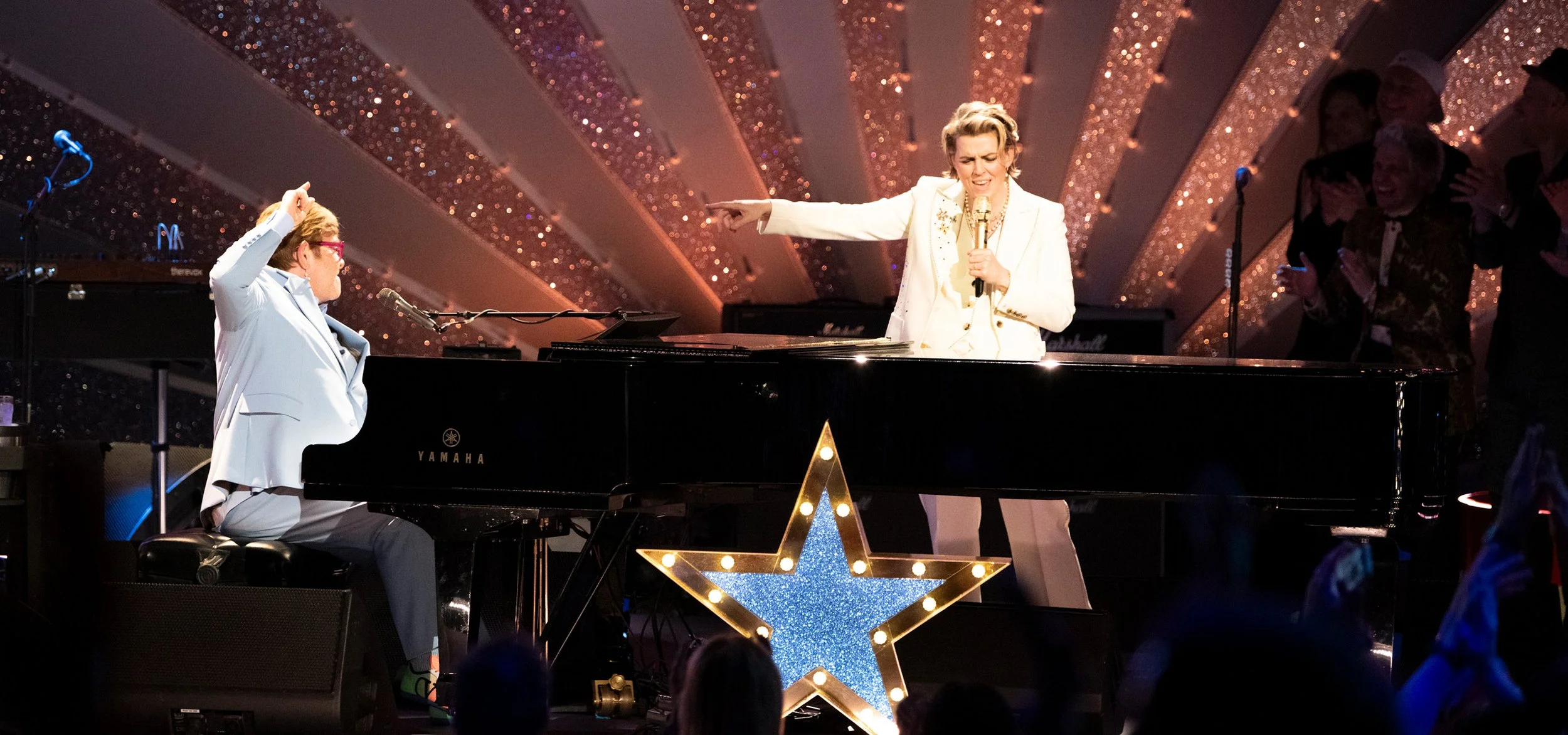 ELTON JOHN &amp; BRANDI CARLILE PRODUCE SPECIAL NIGHT AT THE LONDON PALLADIUM
