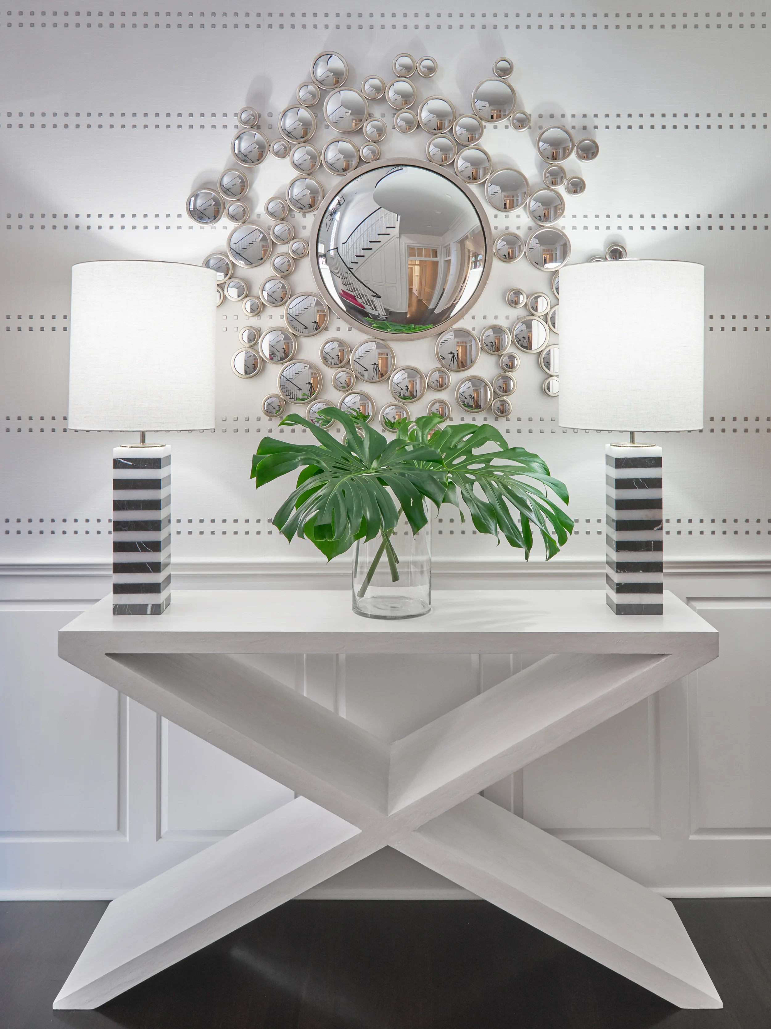 Fabulous foyer vignette