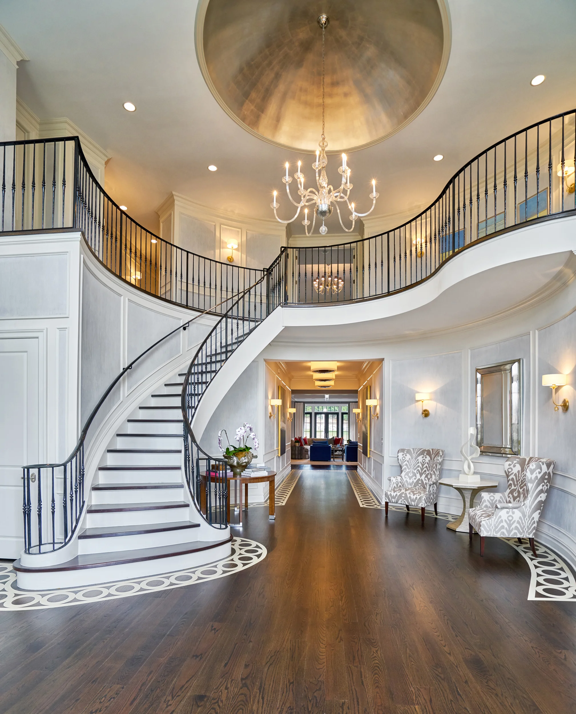 Make a grand entrance