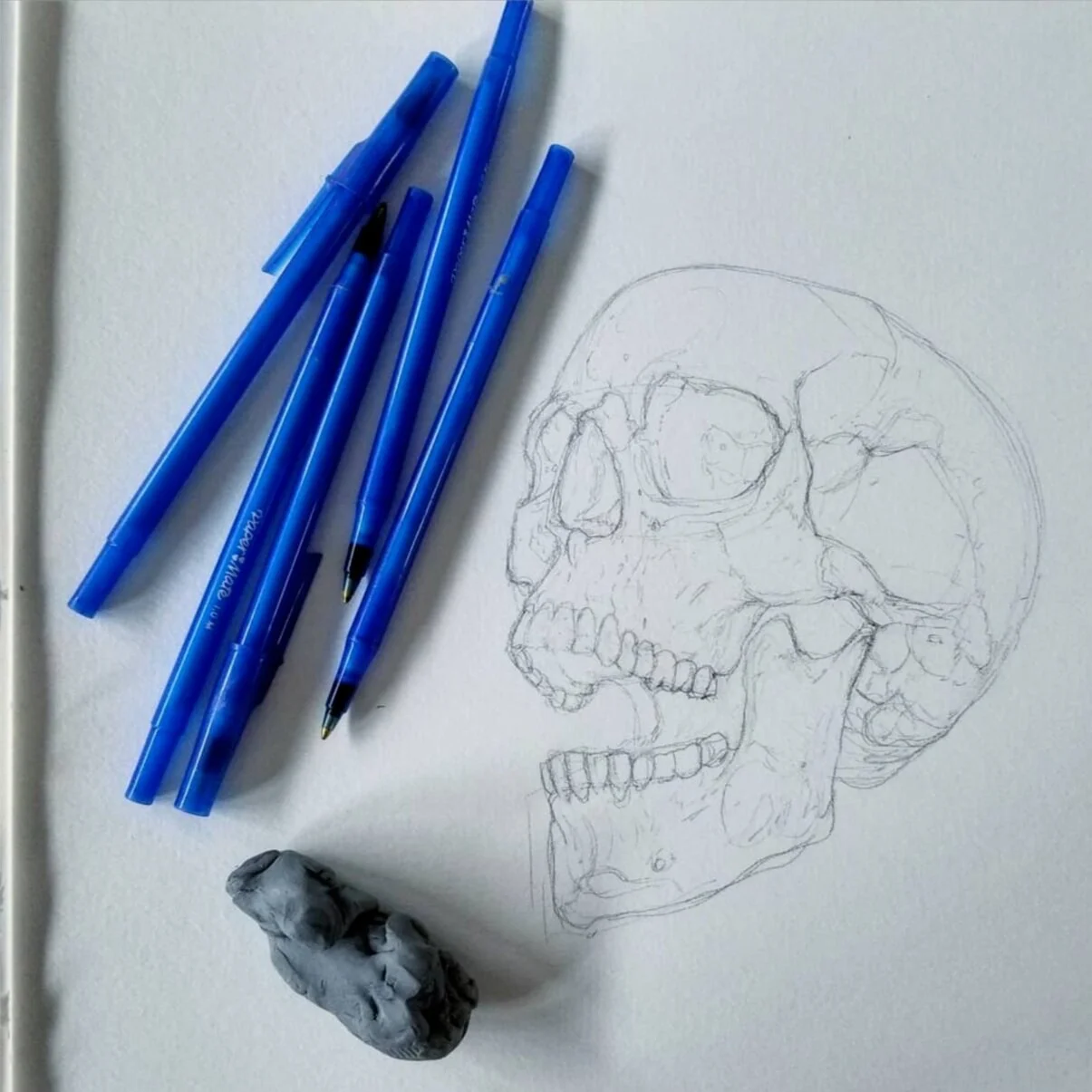 Preliminary work for “Space Scurvy,” 2019