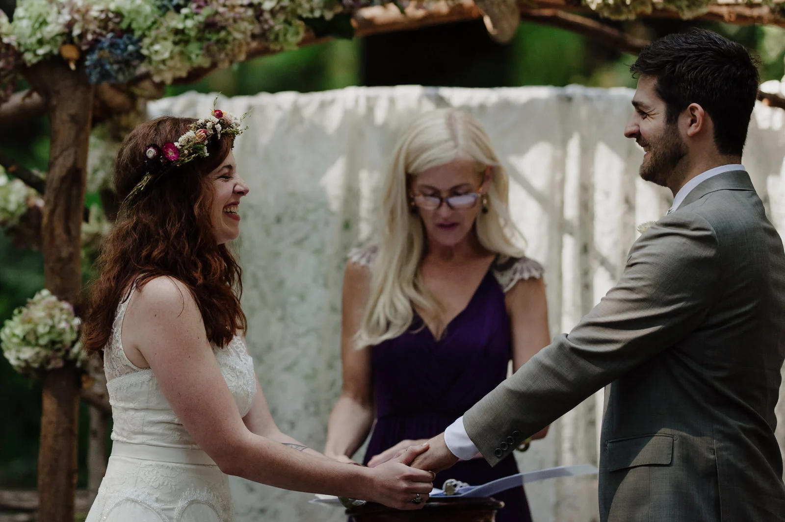 PamplinGroveRedwoodWedding_Ceremony-Laugh.jpg