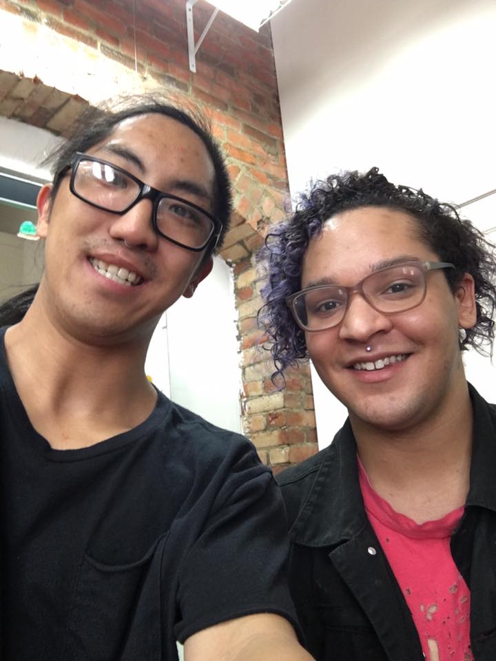 On Monday from 11:40-12:00 I headed down to the short north to interview Cory Harrison, an avid artist young to the prosthetics industry. Cory is mainly a a makeup applications artist, and does a lot of work in the drag industry here in Columbus. I got some great insight from Cory, being new to the whole prosthetics thing. We've made plans to schedule another interview in the next few days or so. From 2:00-4:00 I was down at Unit 70 for my third film shoot there. I got to interview Bo Bruns the owner of the company and studio. From what I was told by Rich my teacher and an employee there, Bo doesn't open up much to strangers and new people. I was instantly surprised how relaxed and enthusiastic Bo was to answer the questions that I threw at him. Bo gave a lot of great insight into the company and the practical effects industry providing in detail what he loved most about practical effects being in movies. There was a lot of content given and I was thoroughly impressed at what he had to offer. We talked for a while after about general basics in the business side, as well as our experiences from ccad. Bo then took a few minutes to show me some of the secret tricks of the trade that their studio has accomplished and made over time. Bo was kind enough to offer me to come back whenever I felt like dropping in, without having to really get in touch. It was a fantastic time, getting to interview the owner and hearing his stories and experiences. I still need to reshoot some interviews with Kat Francis, and get in touch with Gary Jones, a director and all around artist in the practical FX industry. I'm still waiting to hear back from David Greathouse an artist from Cleveland and a contestant from Face-off. I've been able to get in touch with Rashaad Santiago and Laura Dandridge, both fellow contestants and season champions from Face-off. With three and a half weeks, I have to start putting together a rough cut of my thesis. Tomorrow I will be working with Annie Kuhn fixing and cleaning up my audio files from my interviews. The last few days I have been organizing and archiving my footage arranging them into different folders by footage. Today I will be working late in the labs FINALLY beginning to cut together a rough cut. It is going to be a daunting task rough cutting together a thesis film that will run around 15-20 minutes long, with the hope that this will really help my portfolio in the art side of things. A lot of people have been praising my work, but I'm not ready to accept it until the final film is done. I'm tired and so exhausted from school, but my passion and drive for this project has kept me going. The amount of networking and heavy communication with some of the great artists has been beneficial beyond all comprehension. So I hope that this film will run smoothly together and that it will show my passion and enthusiasm for the practical FX industry. 