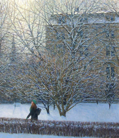 Soft Winter Light From the Artist’s Website