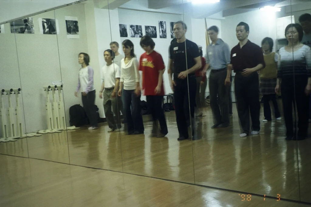 Teaching Balboa in Fukuoka, Japan.