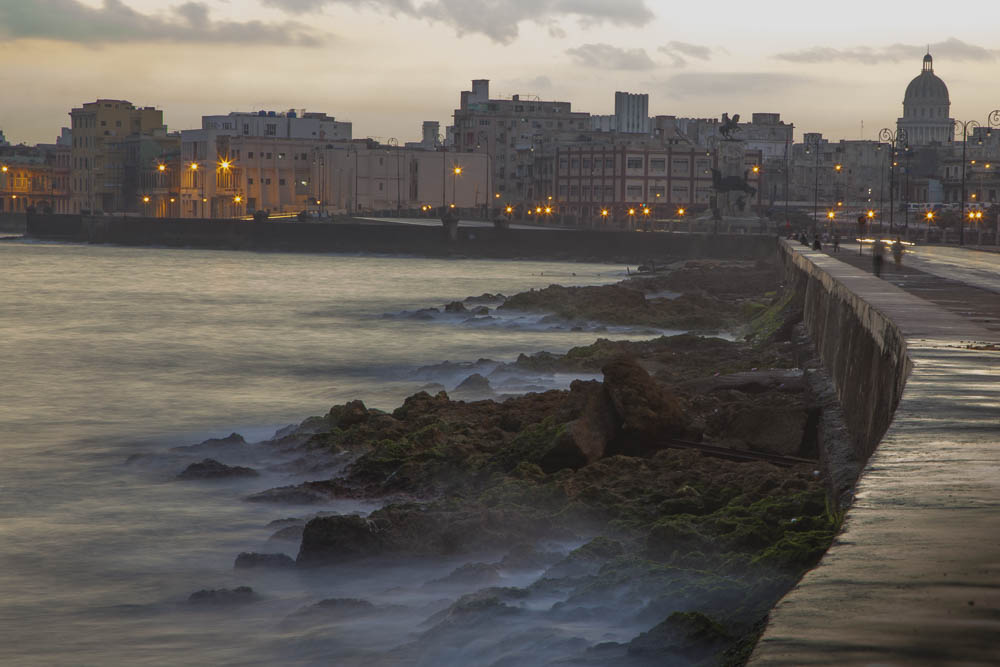 "Malecon at Dawn"