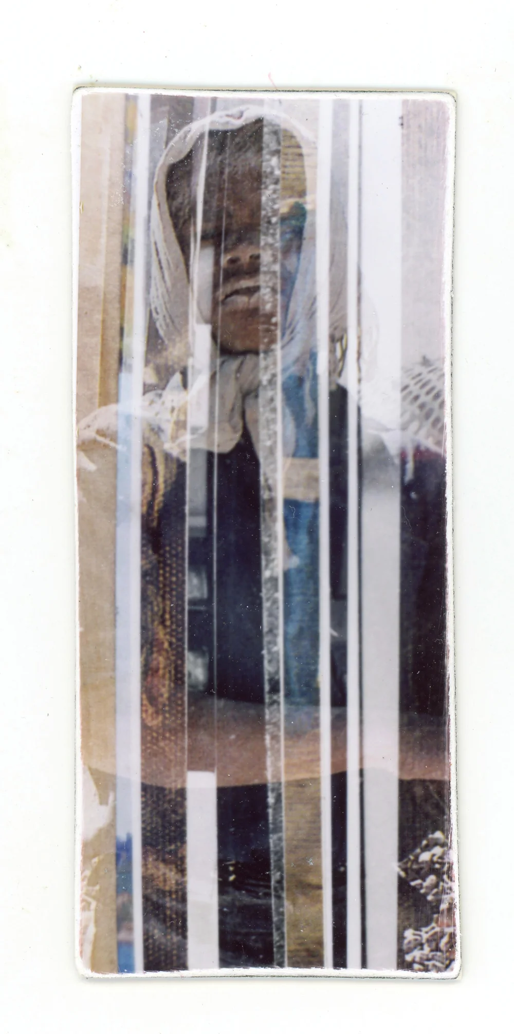 Dissolves Outtake (Unique polaroid print mounted on cardstock)