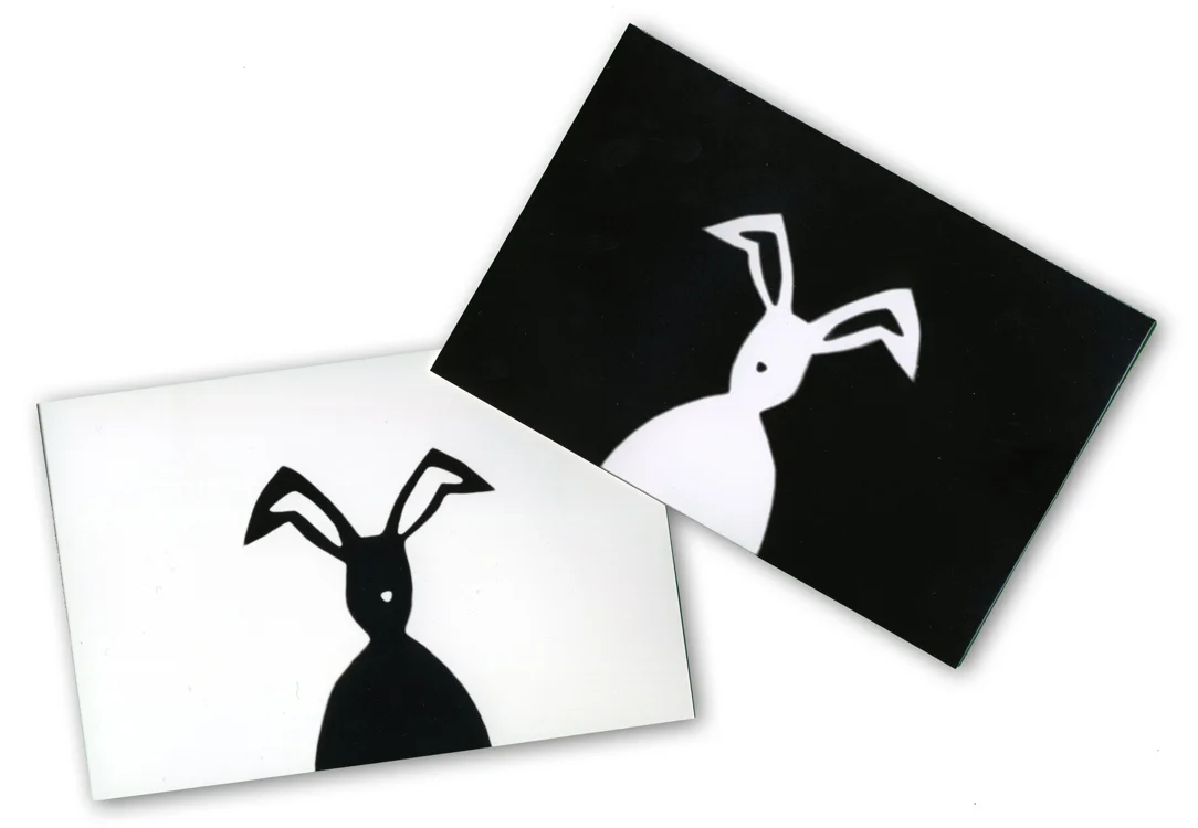 Happy Easter Photogram Postcards, 2012