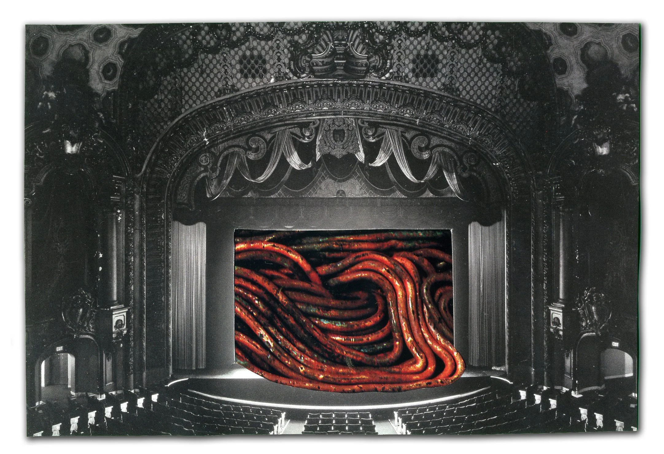Spaghetti Western Postcard, 2012 (mail art)