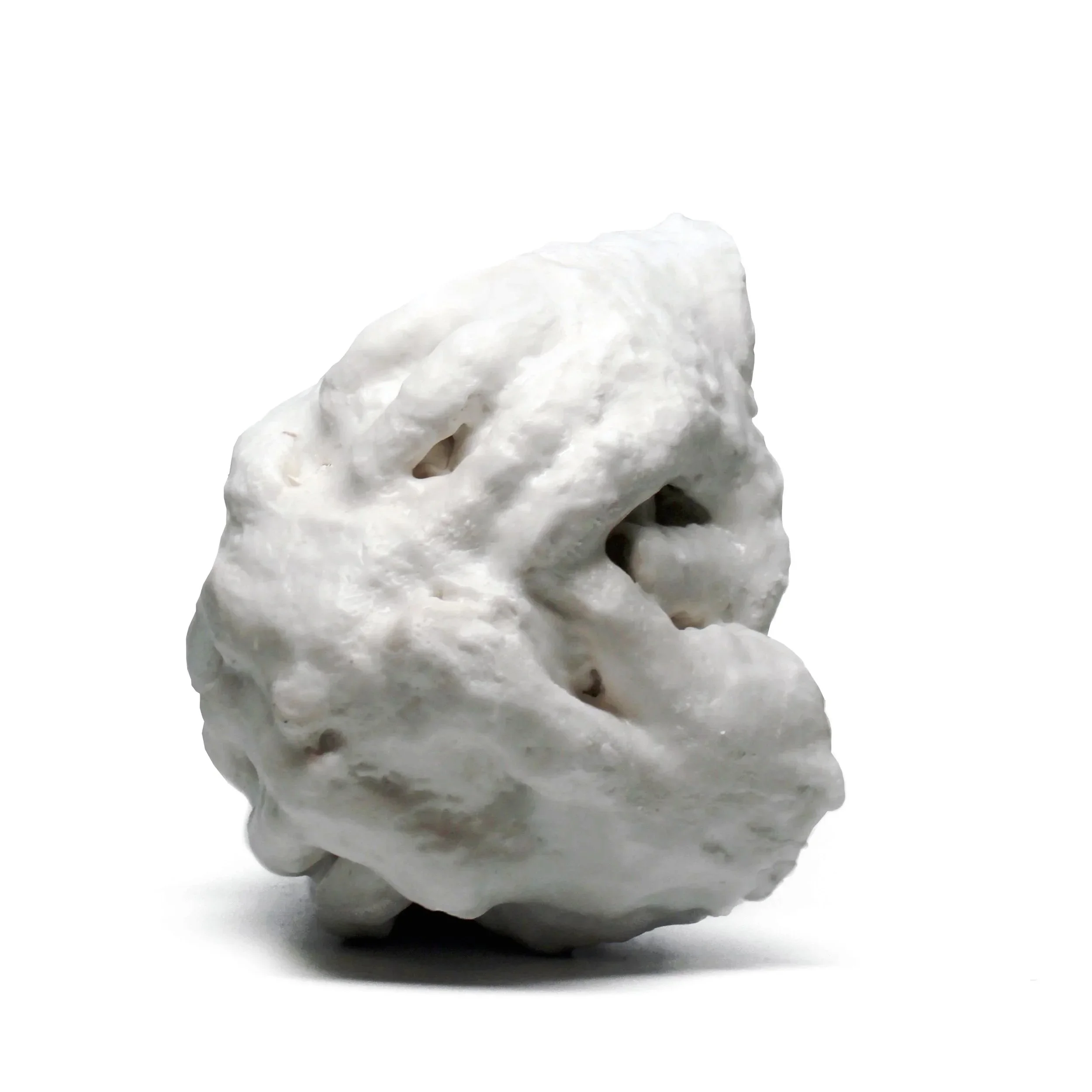 Holding Hands x 3, 2024 (cast stone, wax)