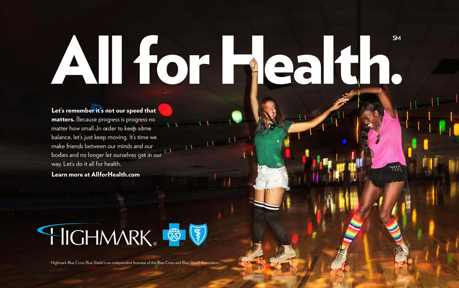 Published advertisements for Highmark Health Copywriter Olivia Hill