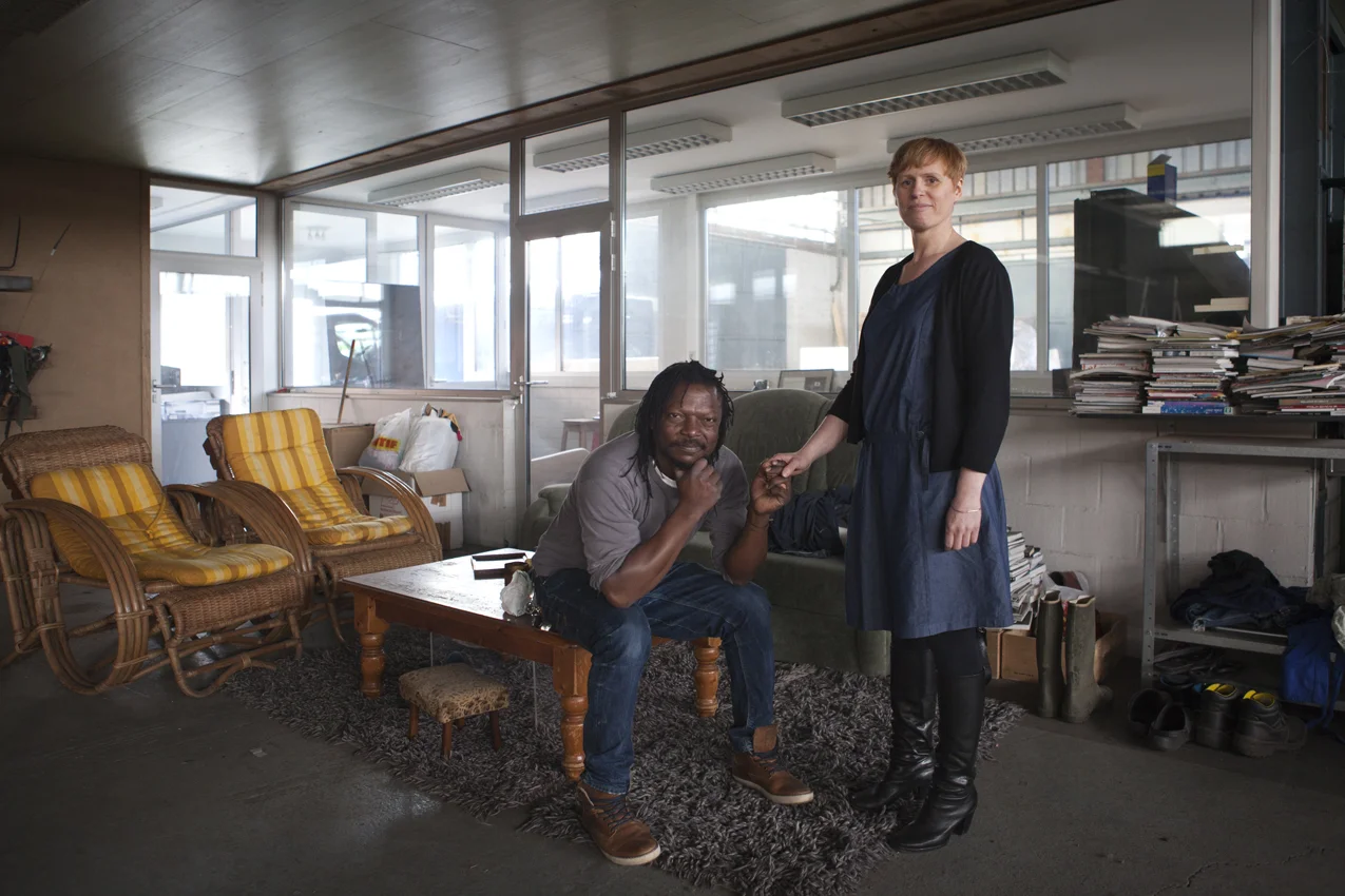 Jo de Visscher et Pascale Marthine Tayou