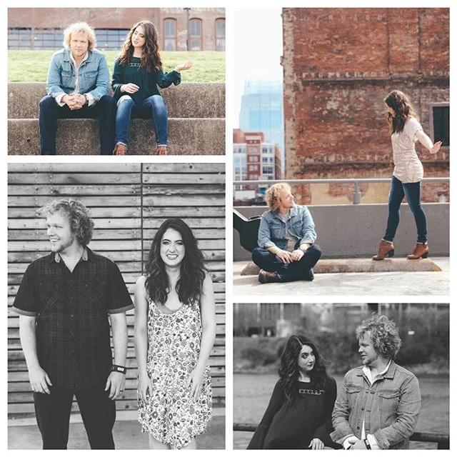 #tbt to our photoshoot around downtown Nashville with the incredibly talented Brittany Wood! These are some of our favorite behind-the-scenes moments from the shoot. Obviously we're very serious people... #alwayslaughing #wemakeweirdfaces #balancebea