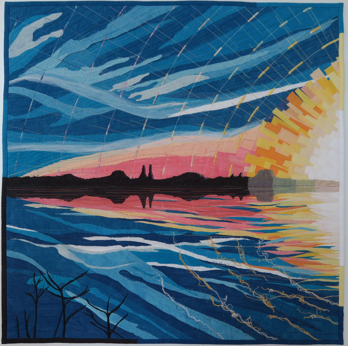 Minnesota Sunrise, 2017, 20" x 20"