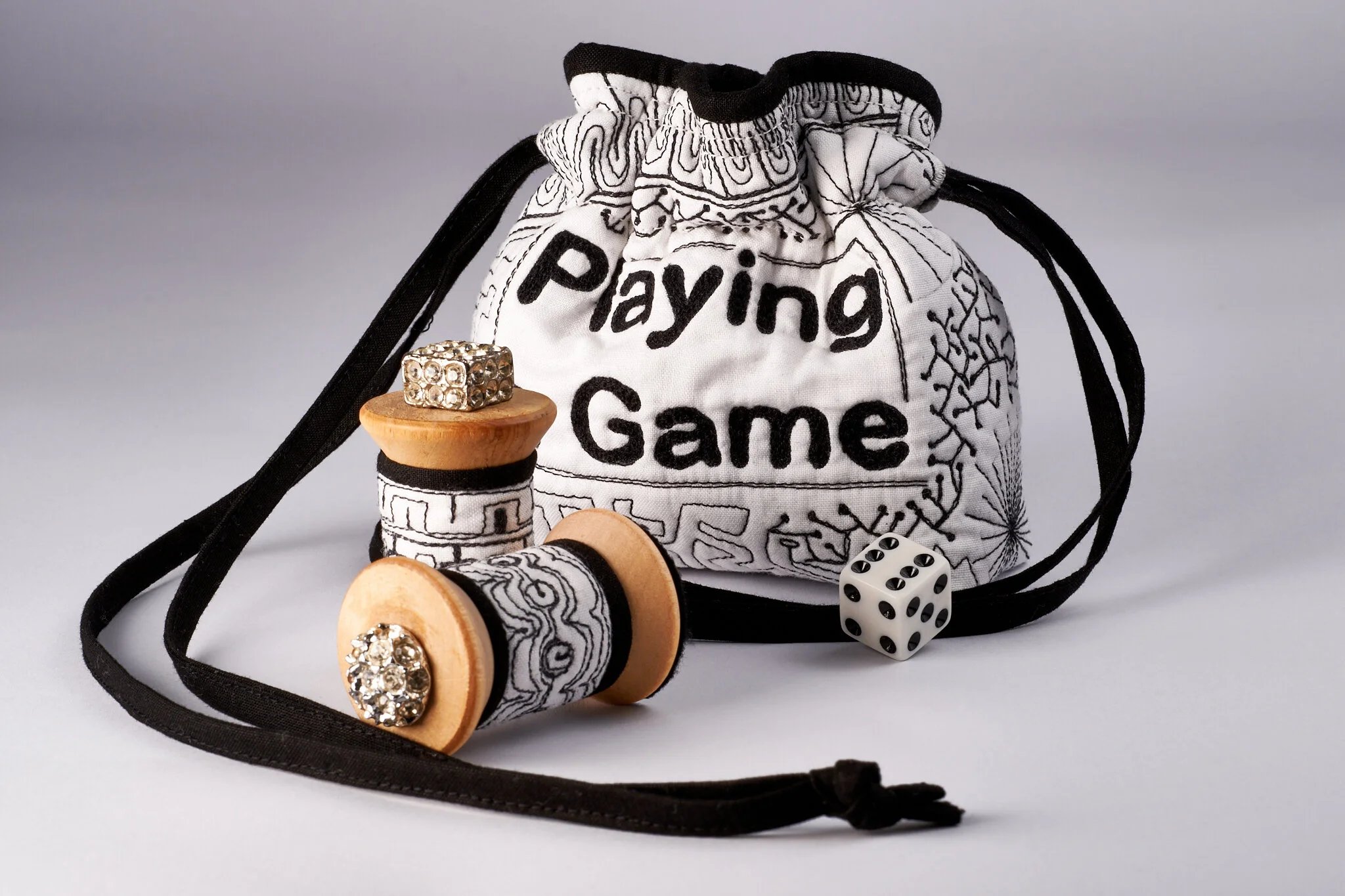 Playing a Game: Learning the Rules, 2021, 12" x 48", Pieces