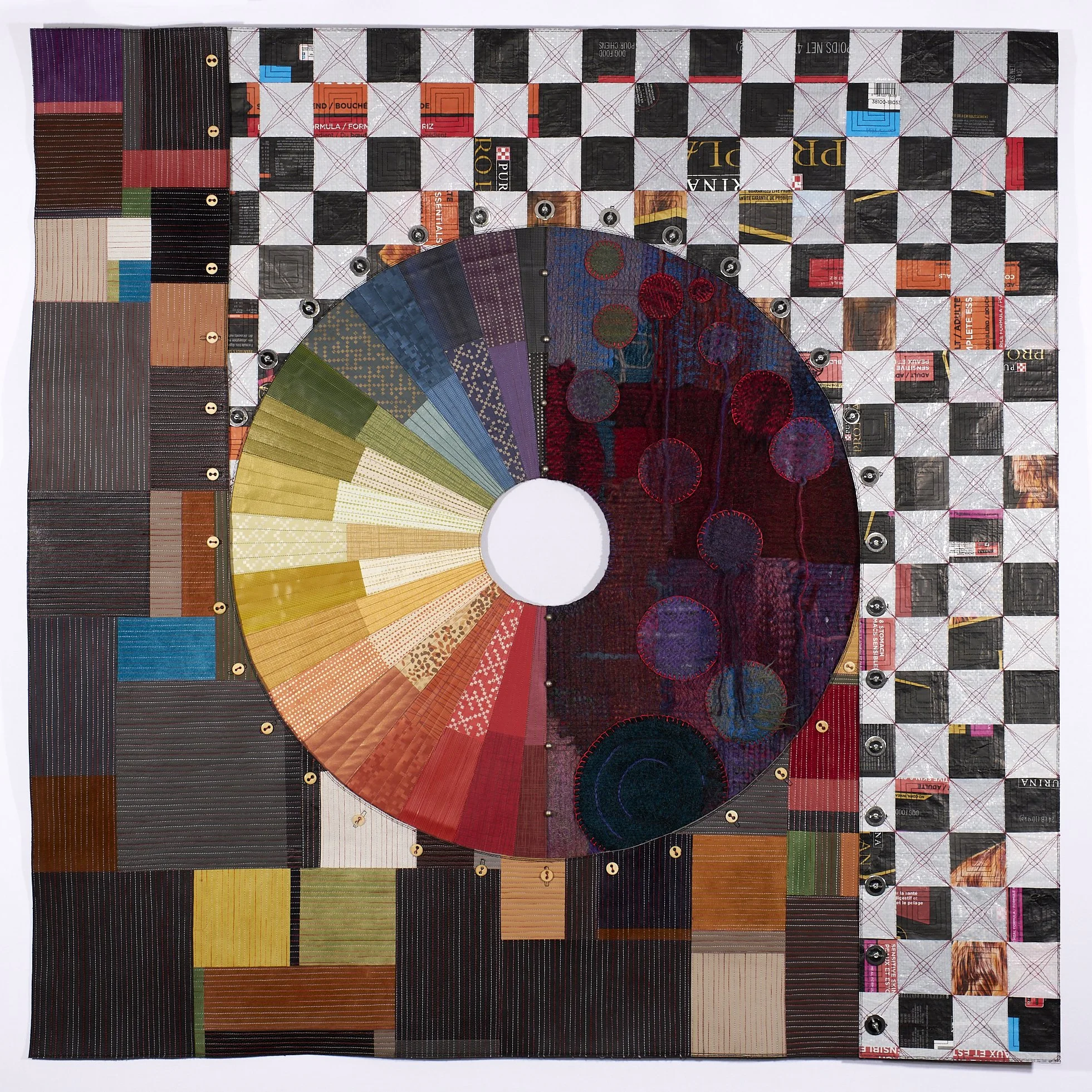 Material Dichotomy,  2023,  48" x 48"