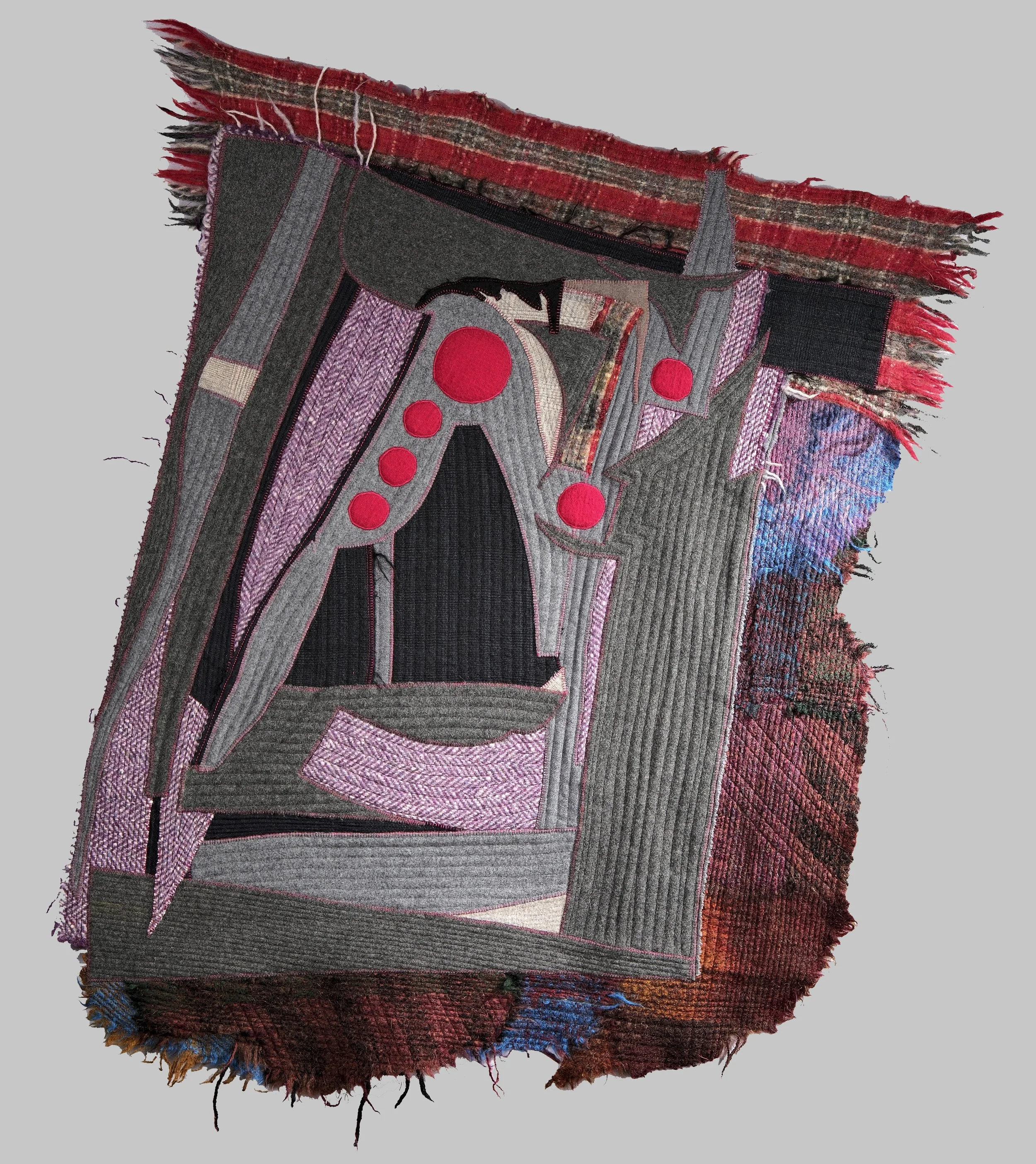 Gathering Wool at Night,  2024,  39" x 32"