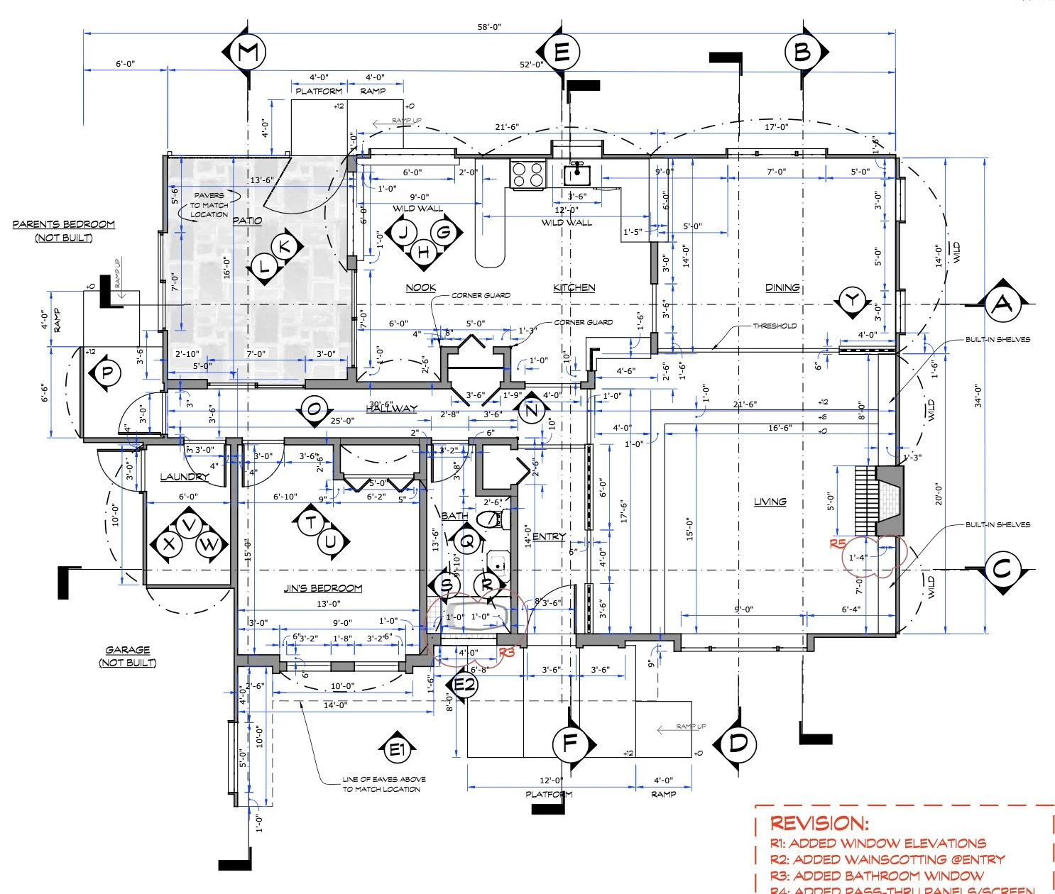 The Wang home