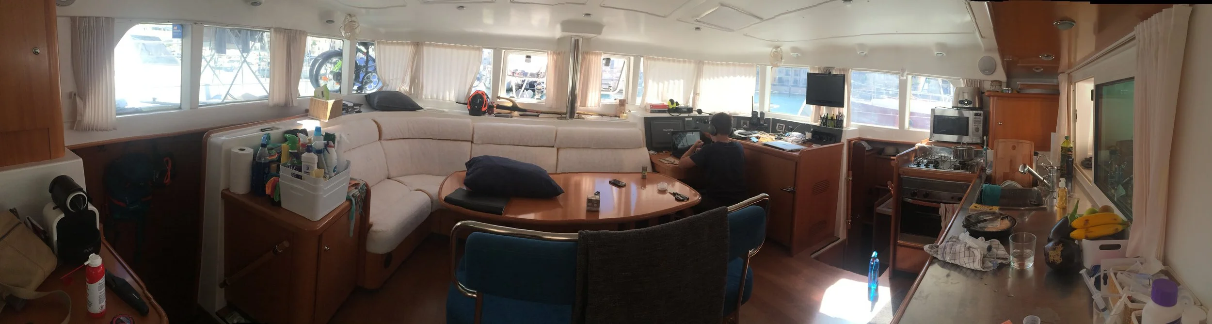 cushion seats removed and cleaned 