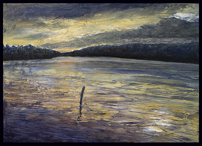 Hobbs Pond at Sunset