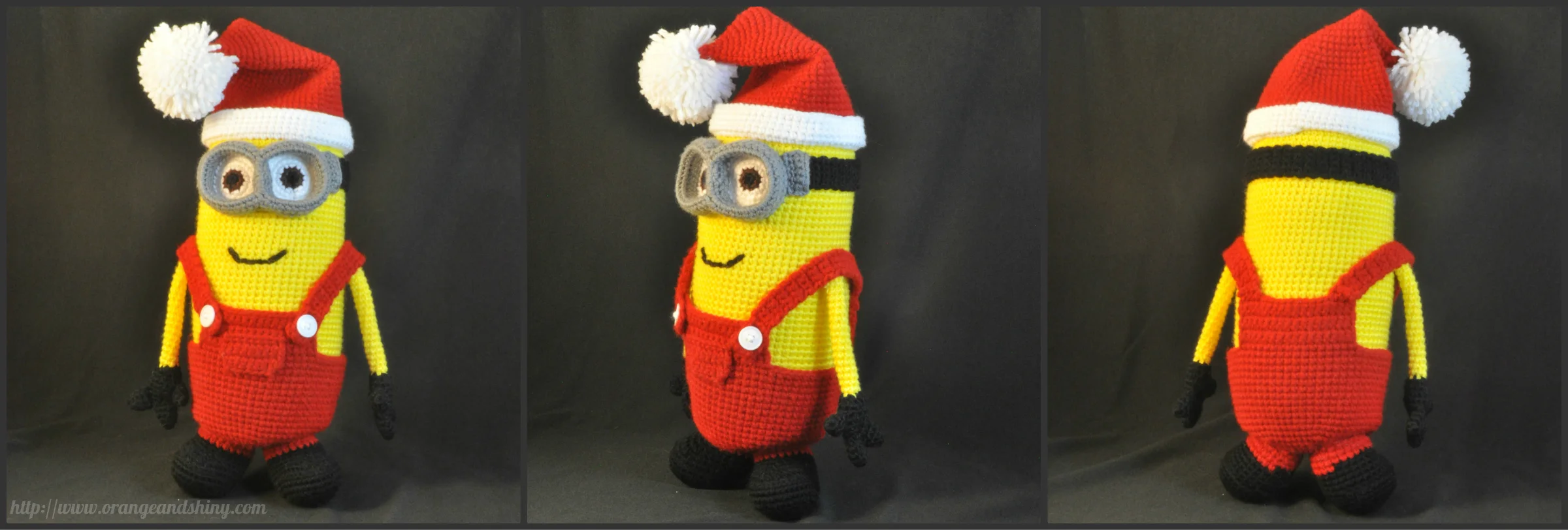 Crochet Christmas Minion!