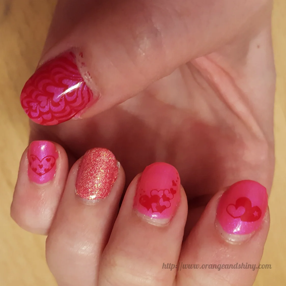 Valentine's Nails 2017