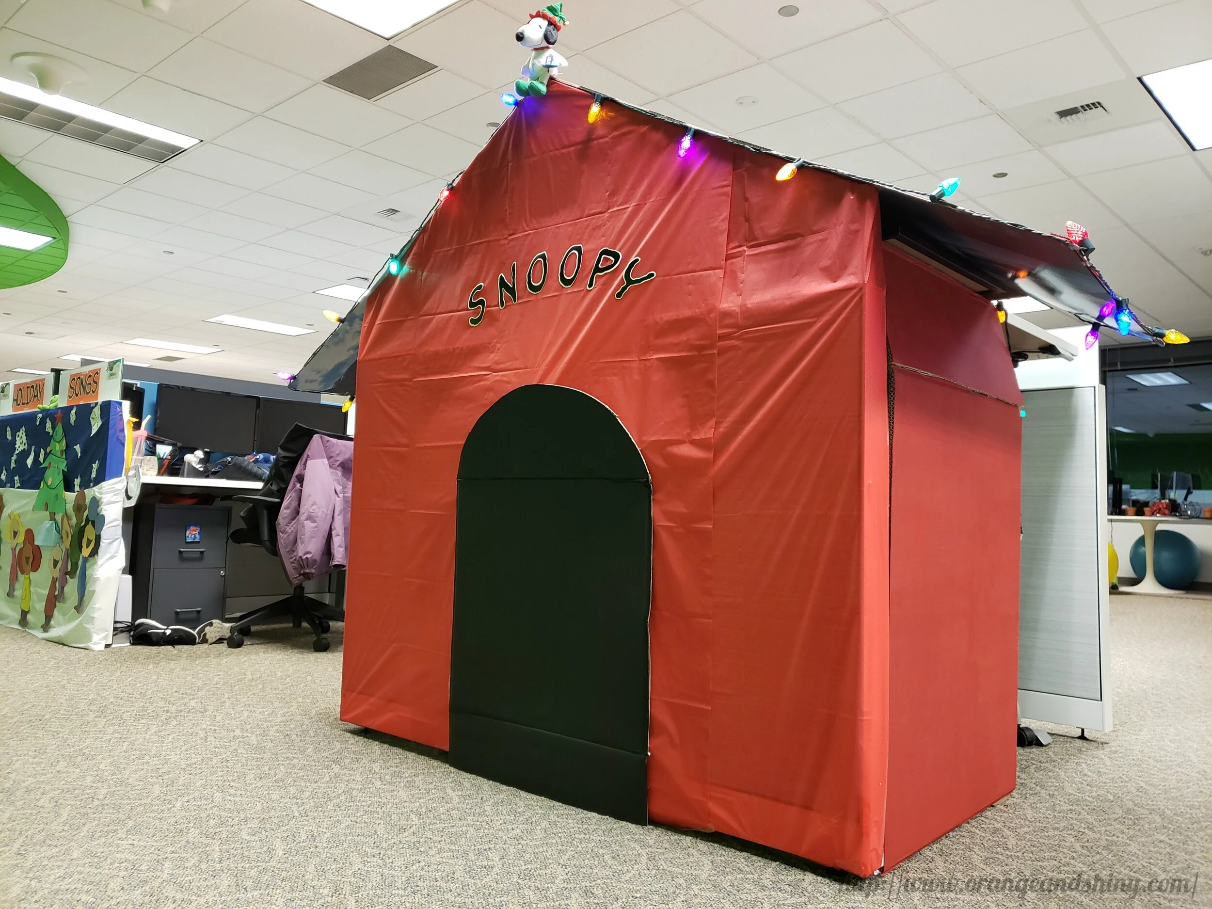 Office Holiday Decorating!