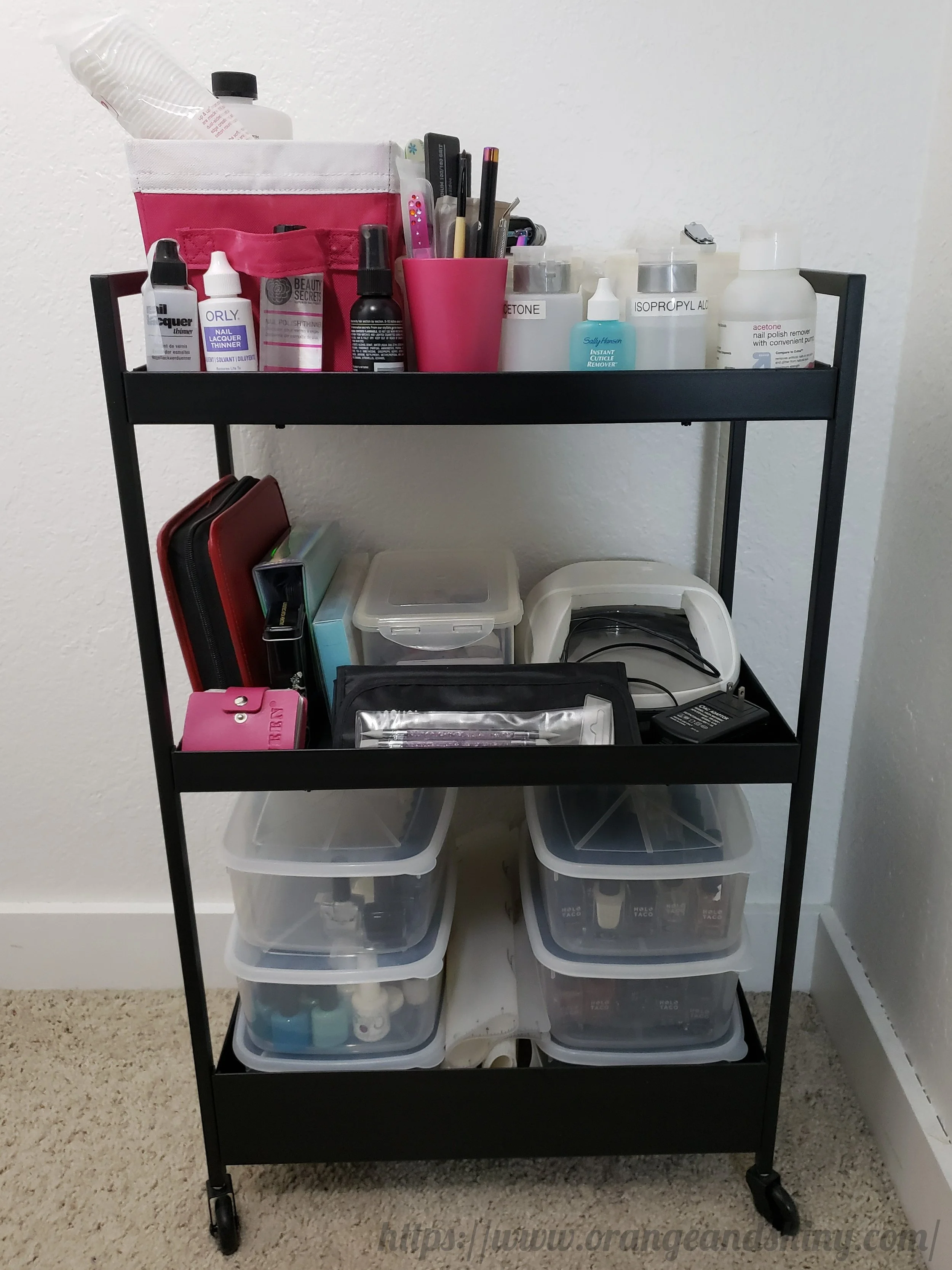 Nail Polish Cart