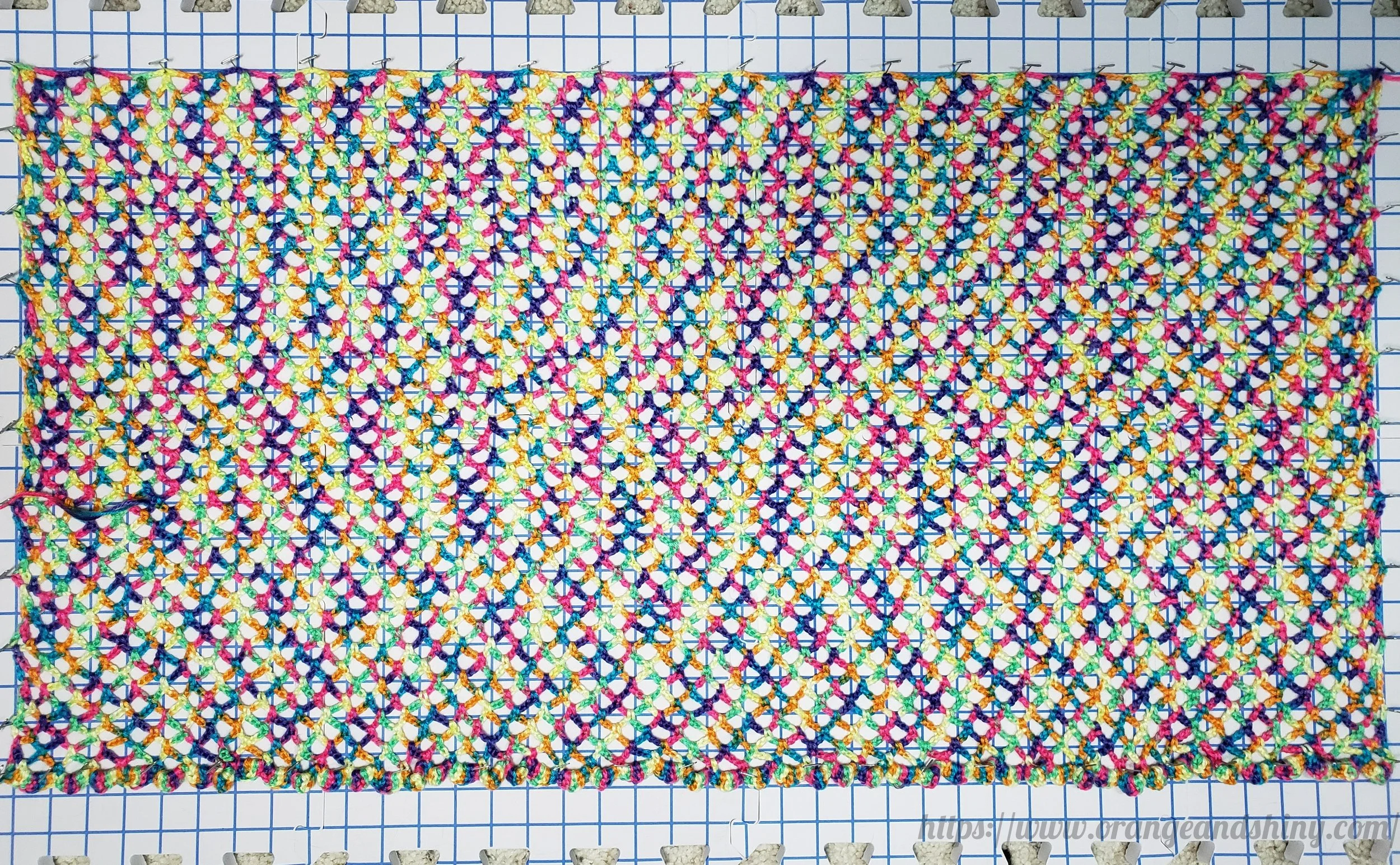 Learning to Block Crochet