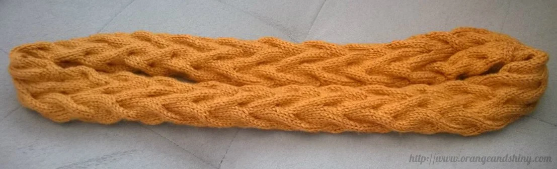 Knitted Scarf made from Real Raichus!