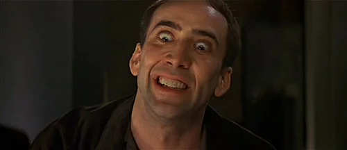 Sir Nicolas Cage (1964– ) as "Sean Archer Wearing Castor Troy's Face"