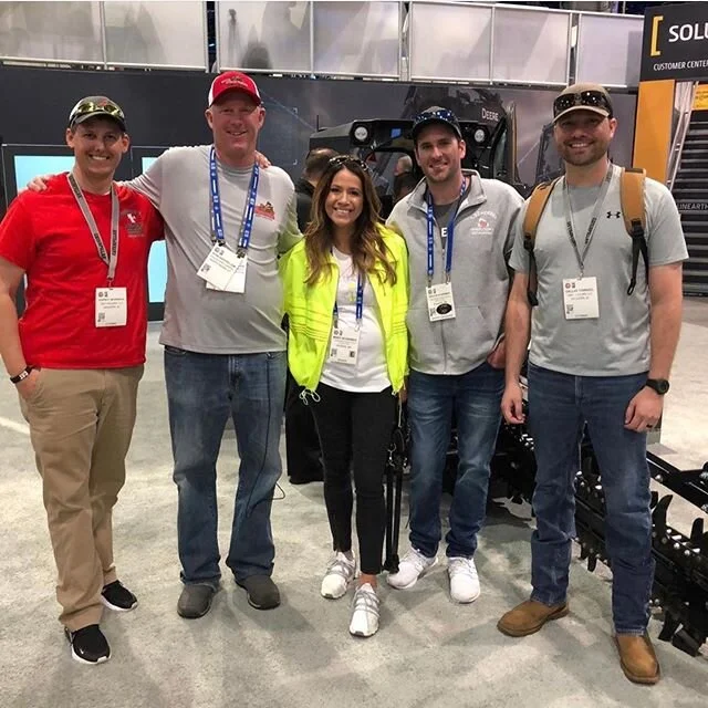 You know what I have loved the most about @conexpoconagg 2020?! YOU! The #DirtFam. Meeting all of you and hearing your stories as owners and operators at the booths of our favorite manufacturers has truly made my heart full. The relationships you bui